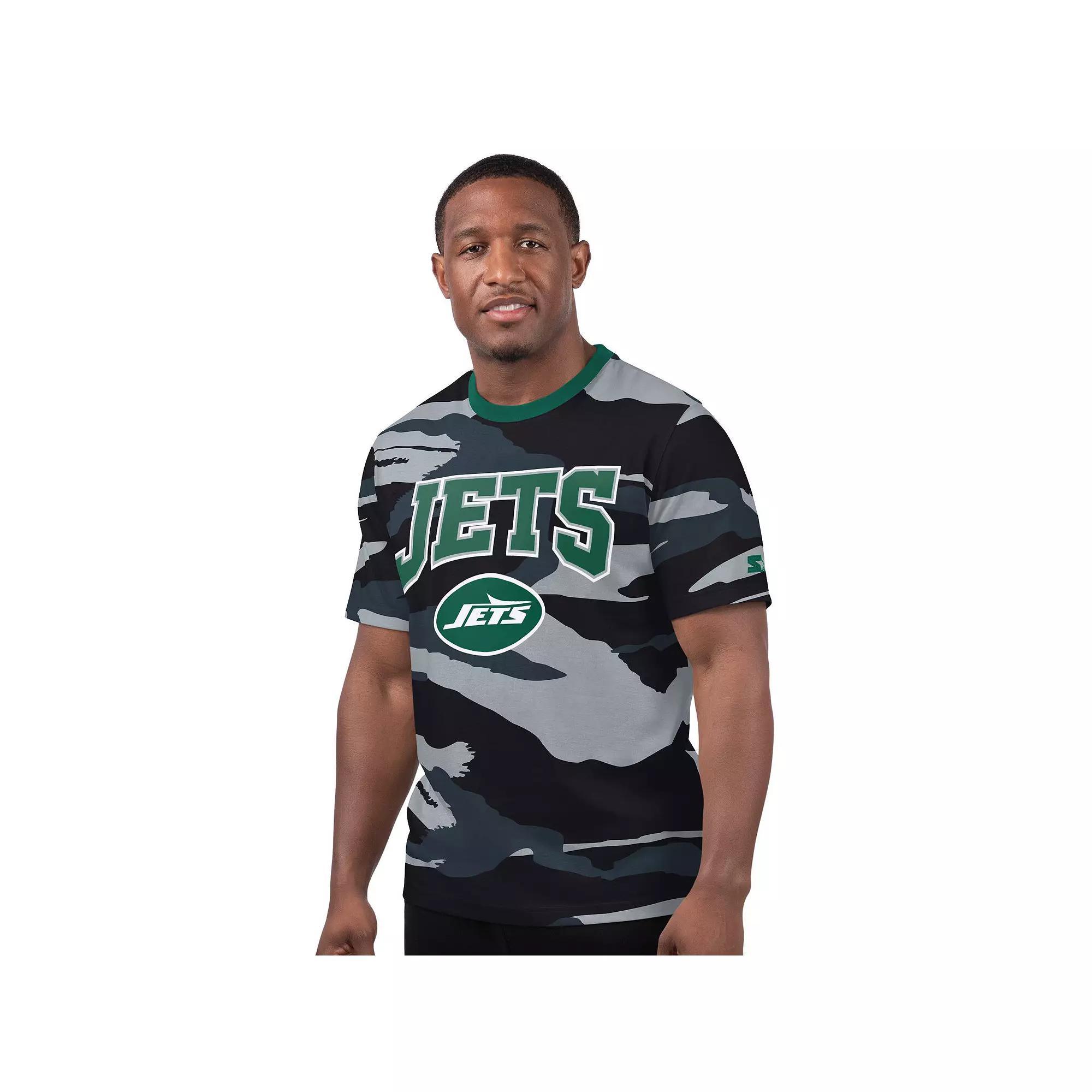 Men's Starter Camo/Gray Miami Dolphins Thursday Night Gridiron Classics Vintage Logo T-Shirt, Size: 4XL, Green Product Image