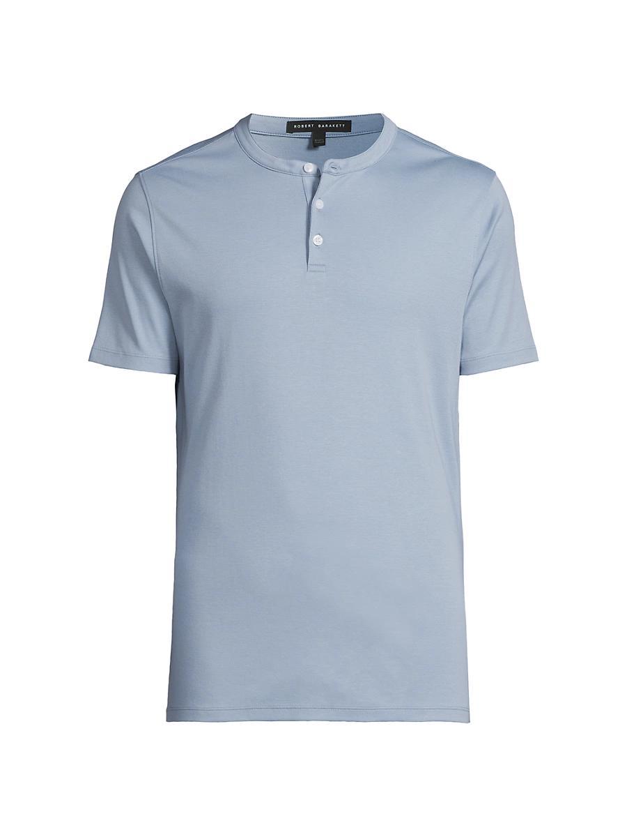 Mens Georgia Pima Cotton Henley Product Image
