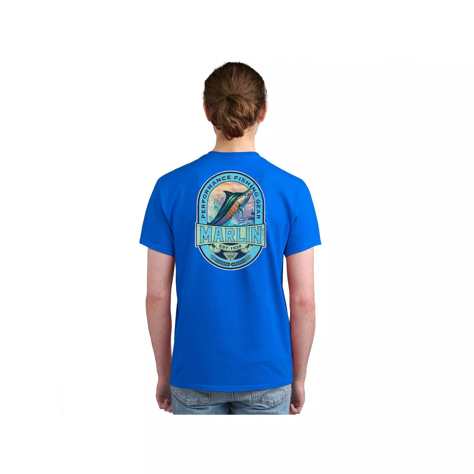 Men's Columbia Short Sleeve Graphic Tee, Size: Medium, New Green Product Image