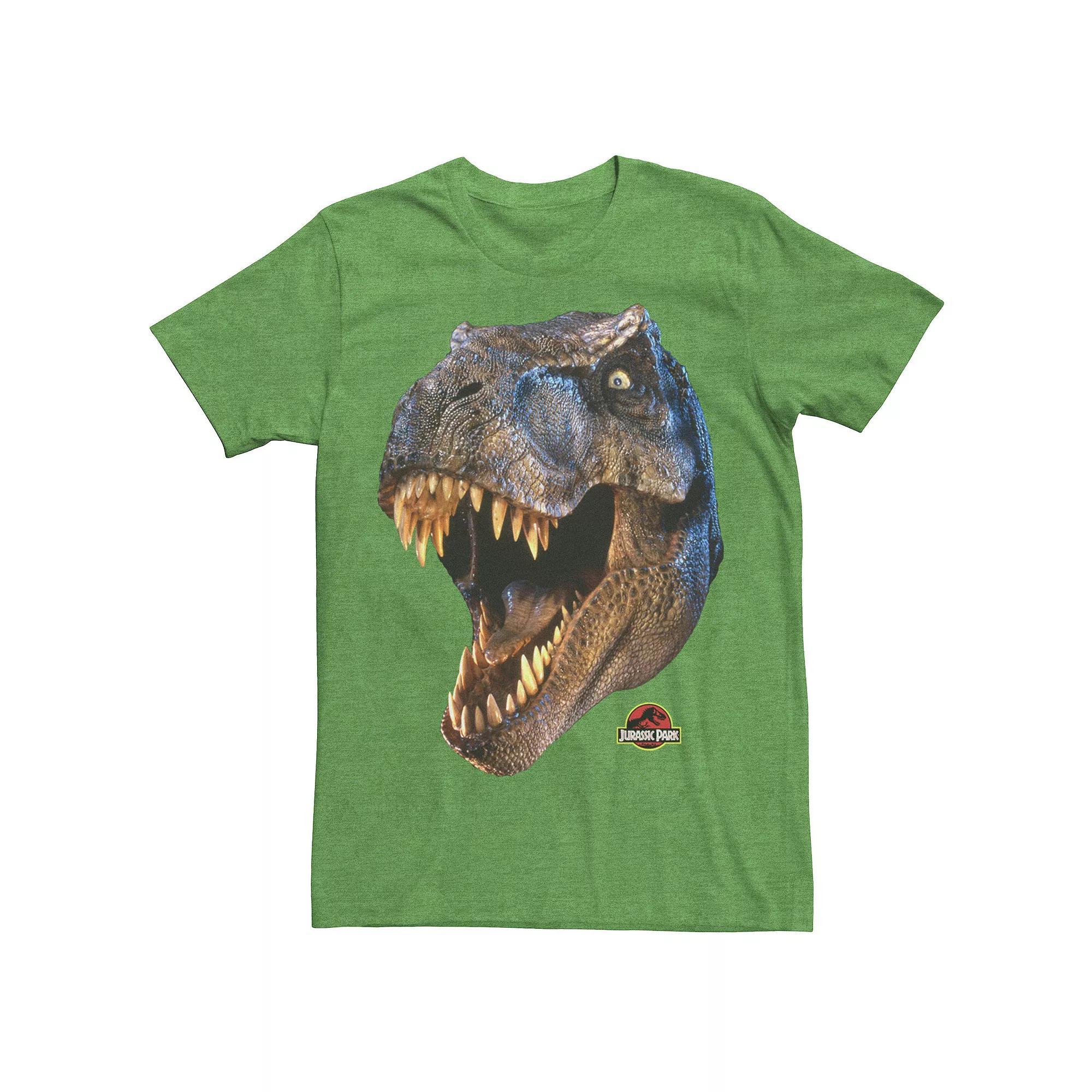 Mens Jurassic Park T-Rex Head Roar Tee Product Image