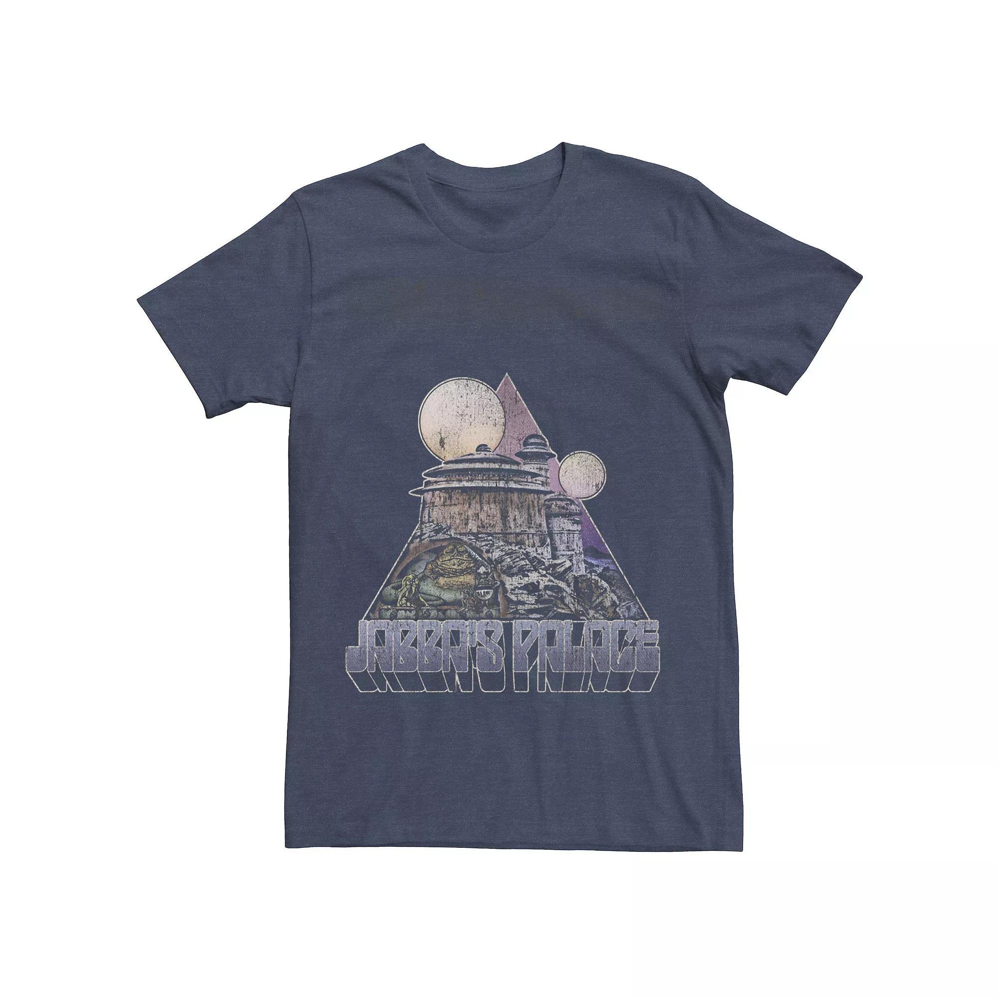 Big & Tall Looney Tunes Bug Bunny Sunset Hammock Tee, Men's, Size: XLT, Black Product Image