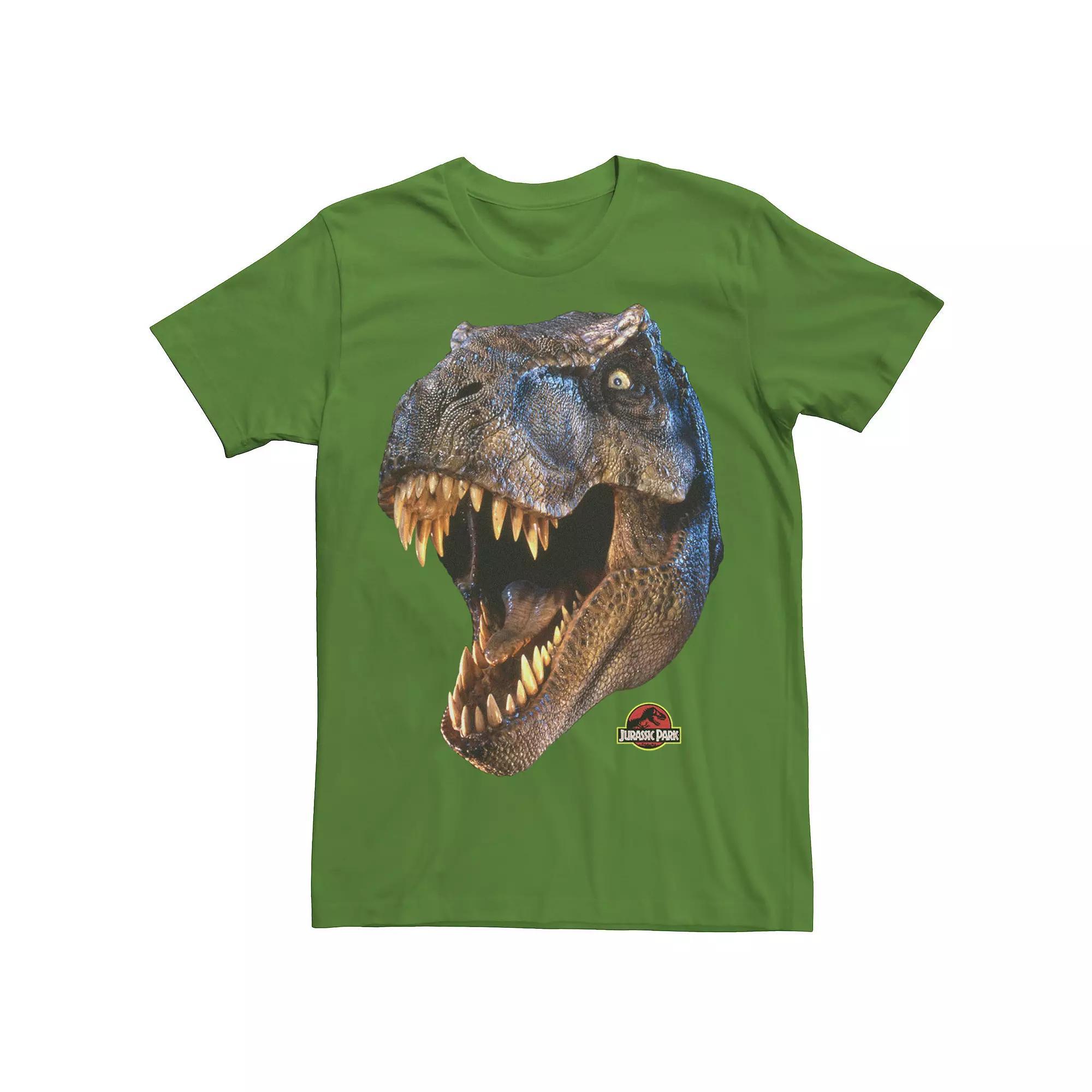 Mens Jurassic Park T-Rex Head Roar Tee Product Image