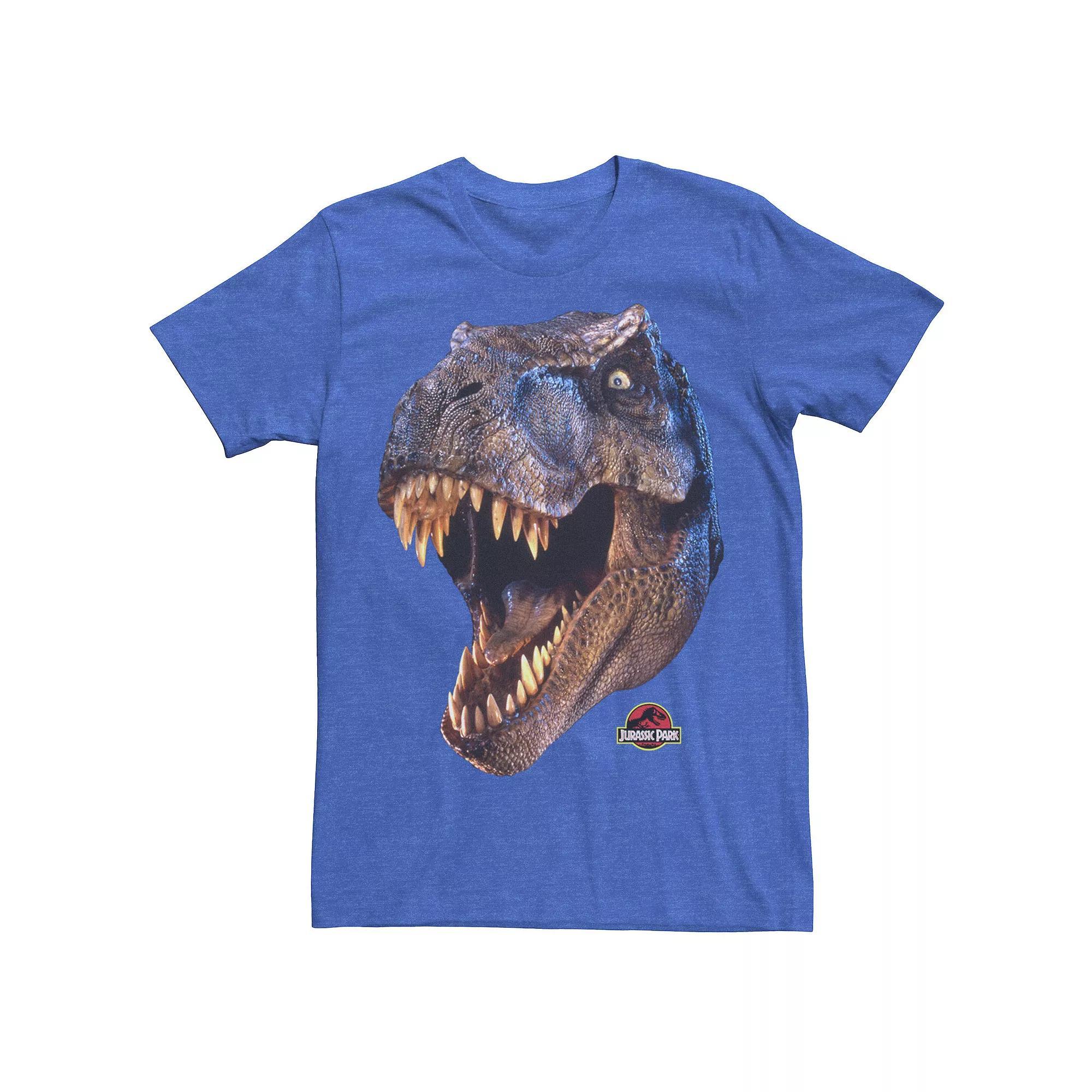 Mens Jurassic Park T-Rex Head Roar Tee Product Image