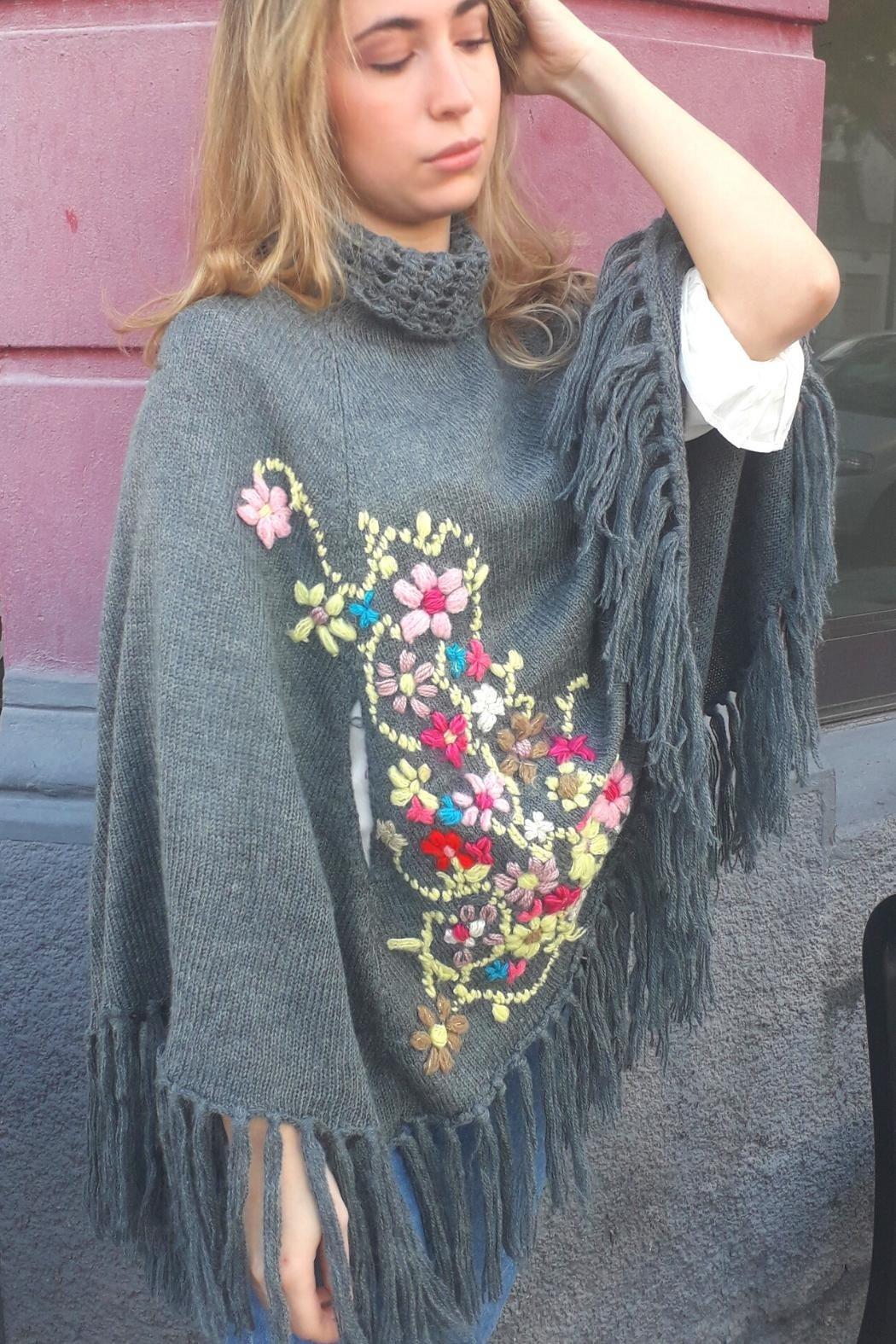 Poncho Embroidery Product Image