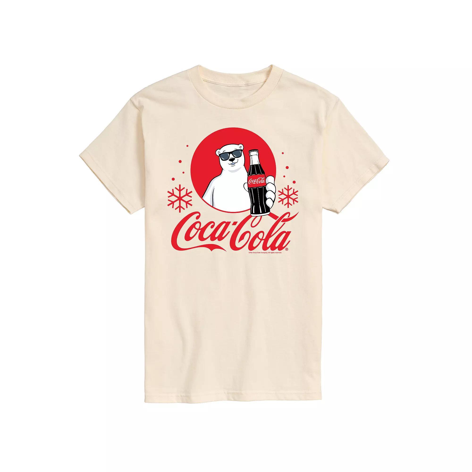 Mens CocaCola Polar Bears Tee Blue Product Image
