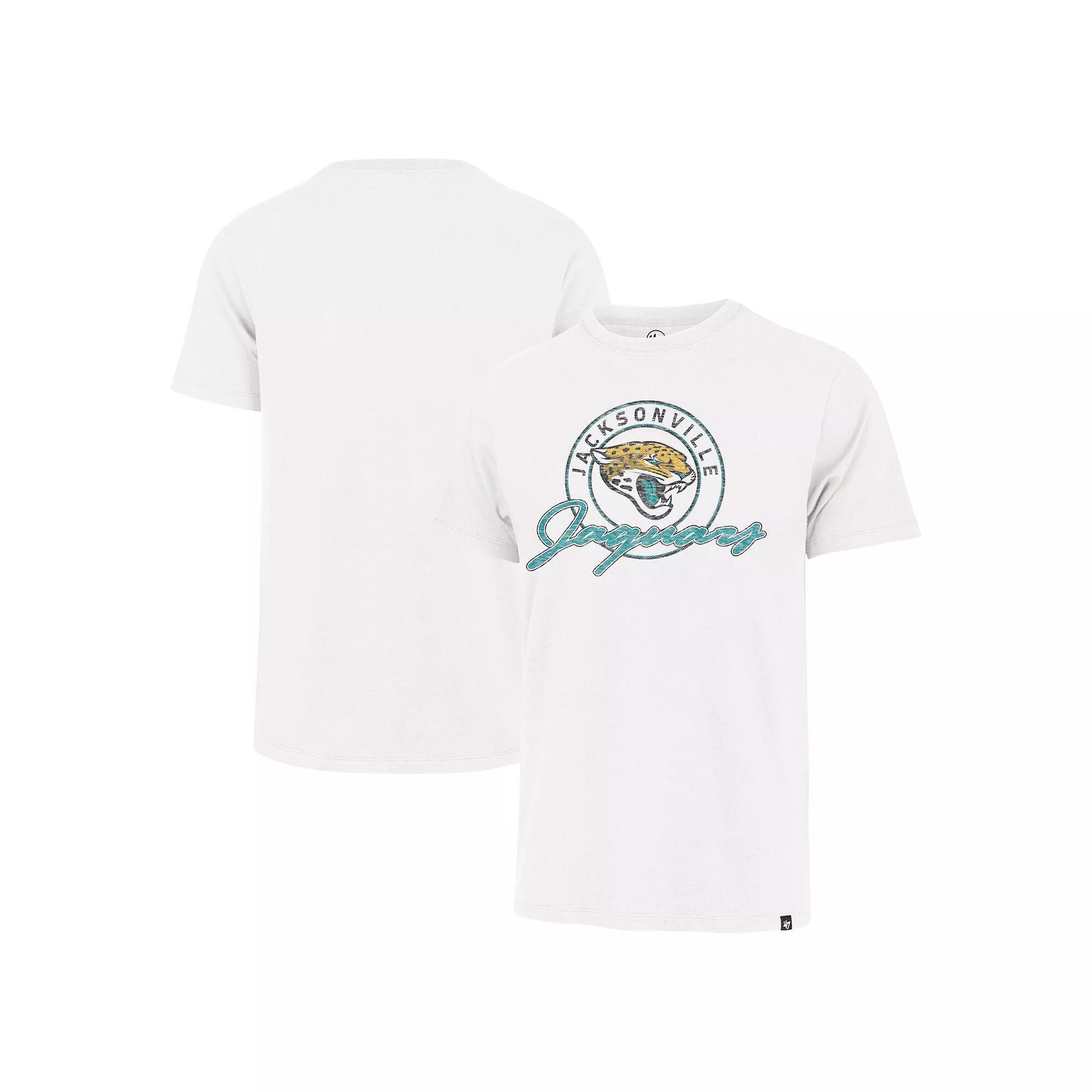 Men's '47 White Jacksonville Jaguars Ring Tone Franklin T-Shirt, Size: XL Product Image