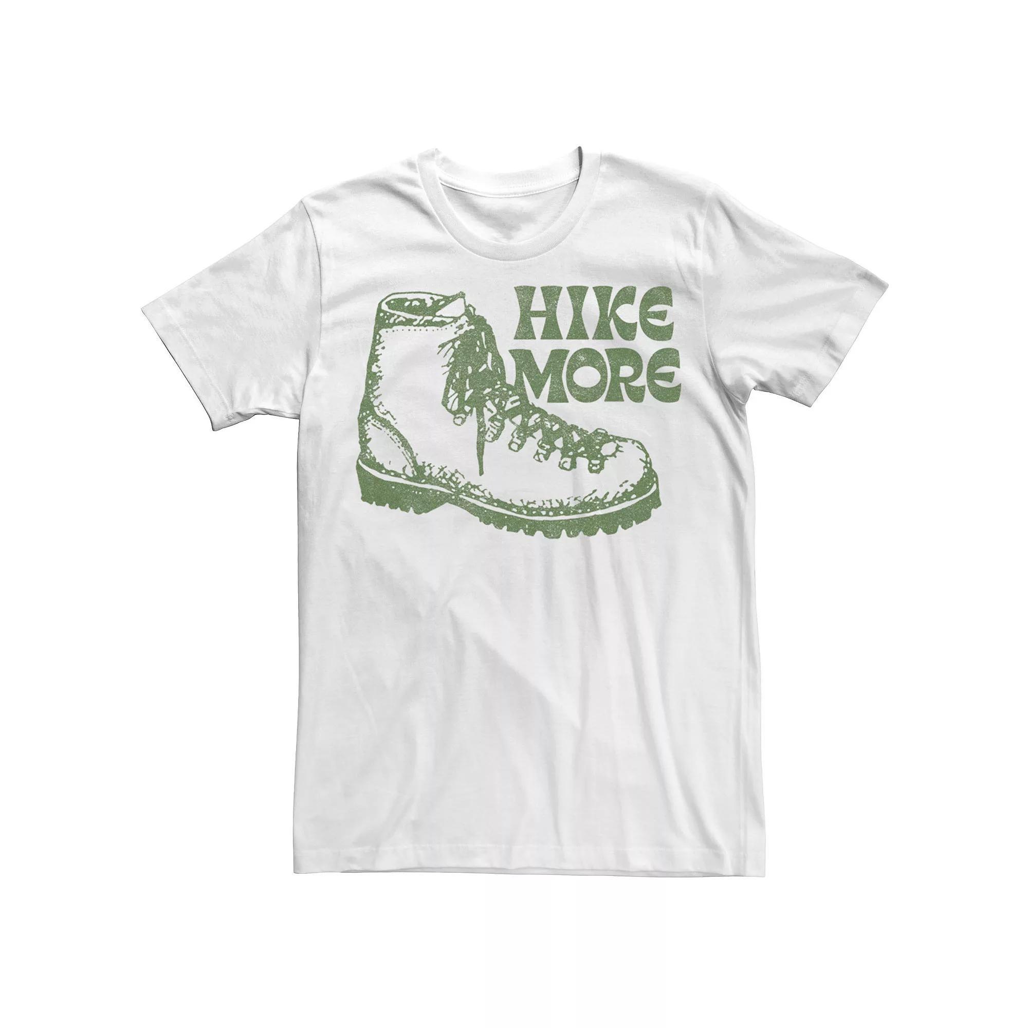 Men's Boot Hike More Tee, Size: Large, White Product Image