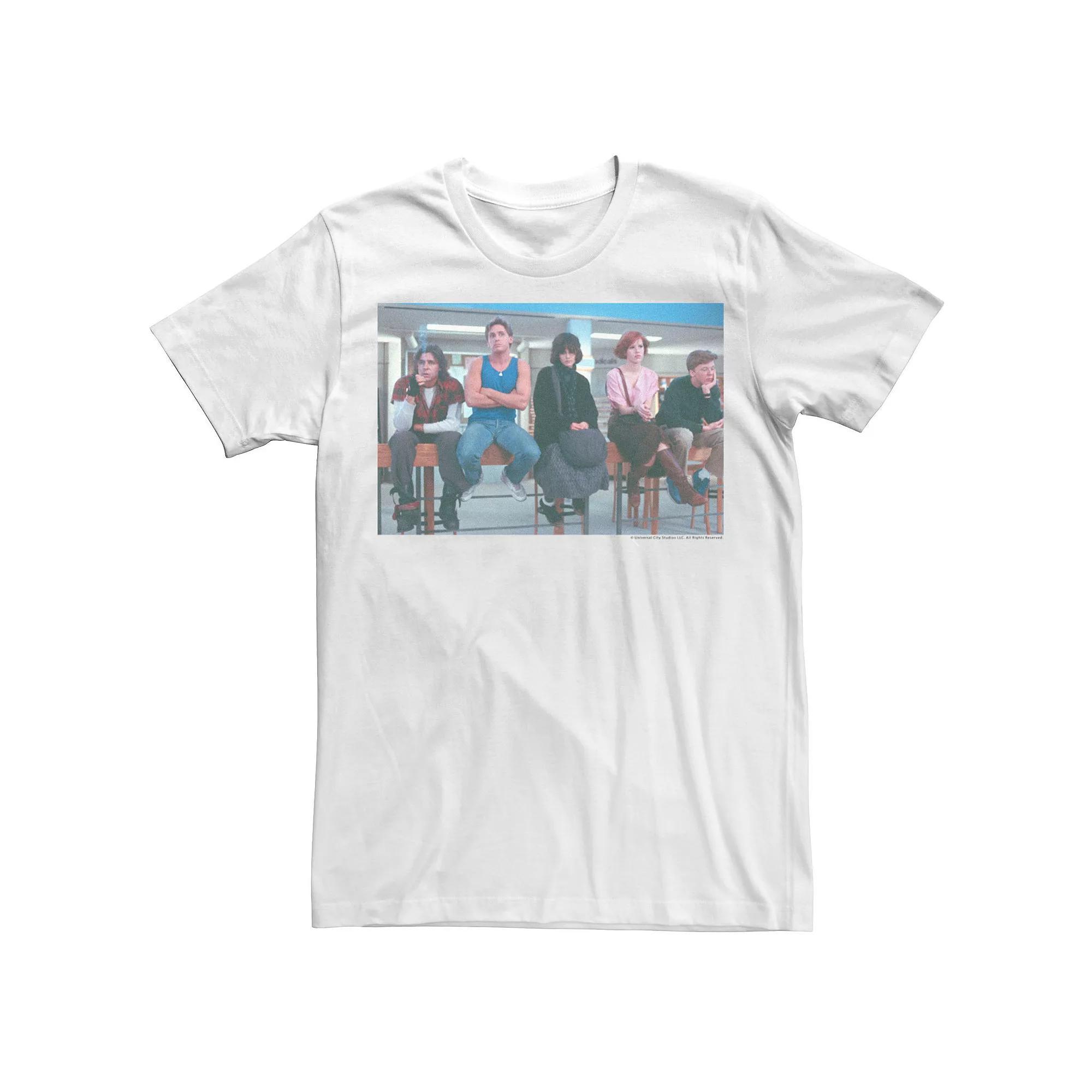 Men's The Breakfast Club Movie Tee, Size: Small, White Product Image