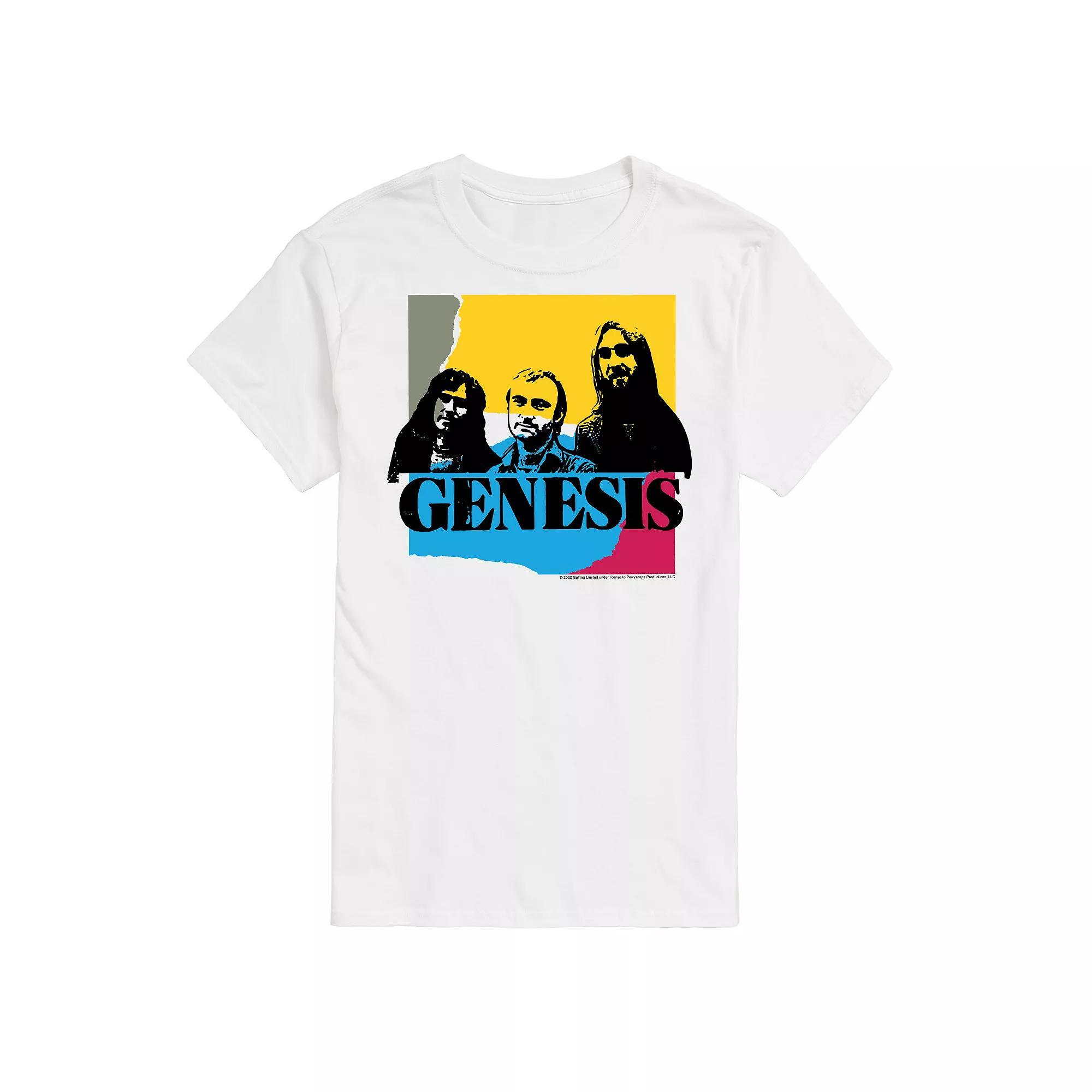 Men's Genesis Group Shot Tee, Size: Medium, White Product Image