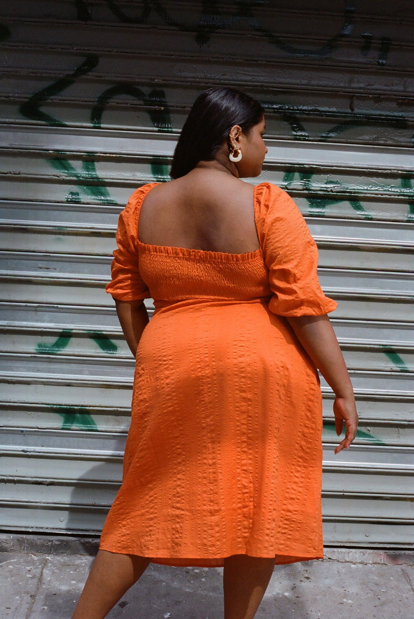 Jules Midi Dress - Turmeric Product Image