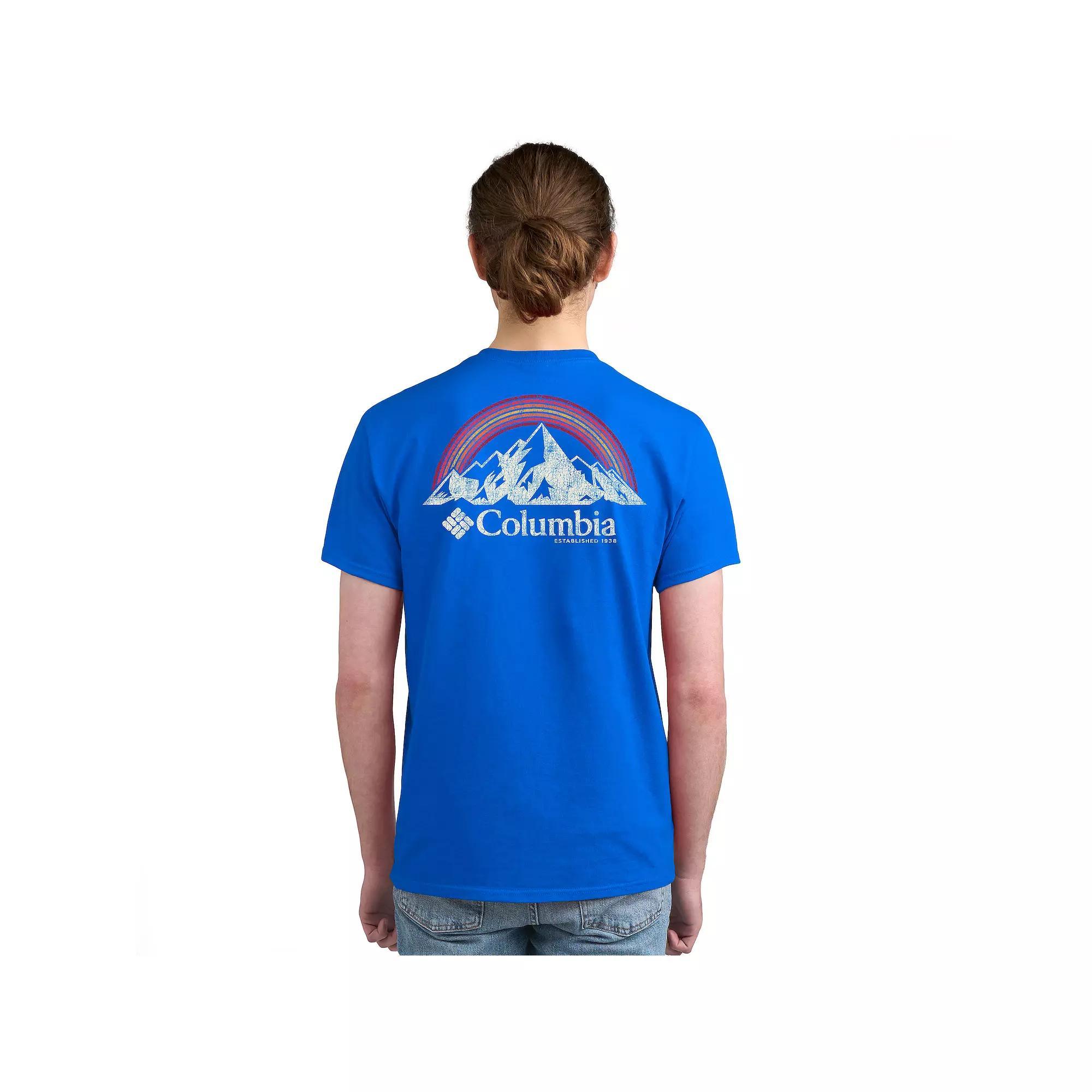 Mens Columbia Short Sleeve Graphic Tee Product Image