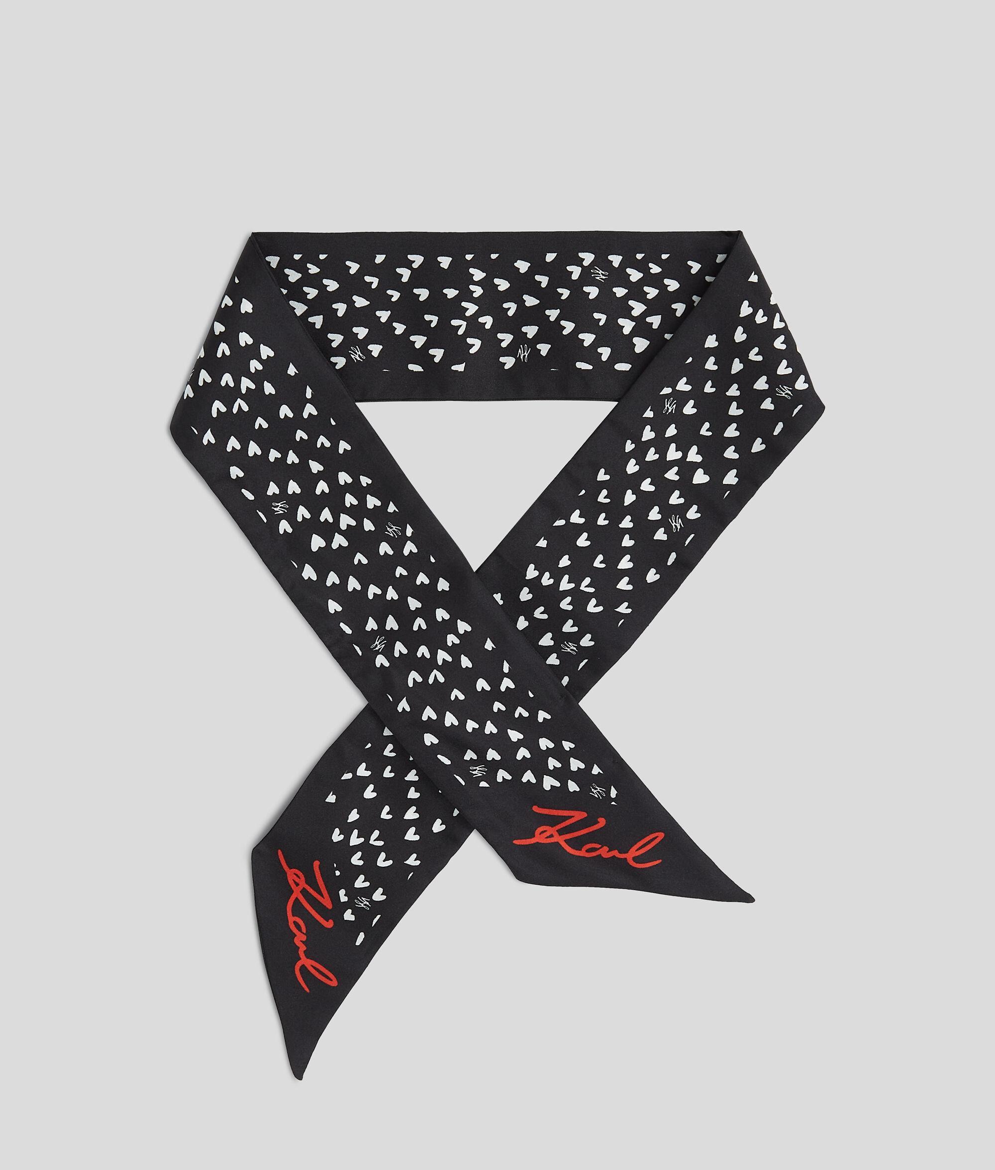 K/HEART SLIM SCARF Product Image