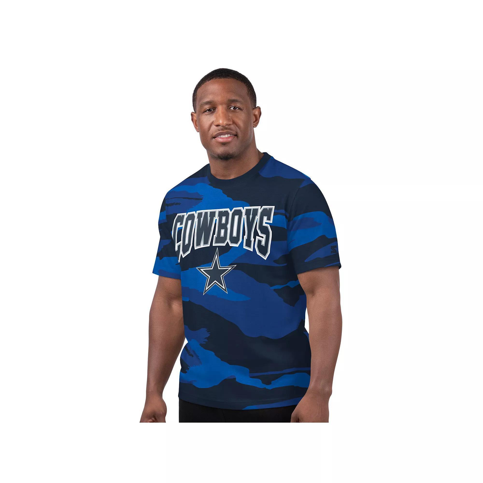 Men's Starter Royal Dallas Cowboys Thursday Night Gridiron T-Shirt, Size: 5XL, Blue Product Image