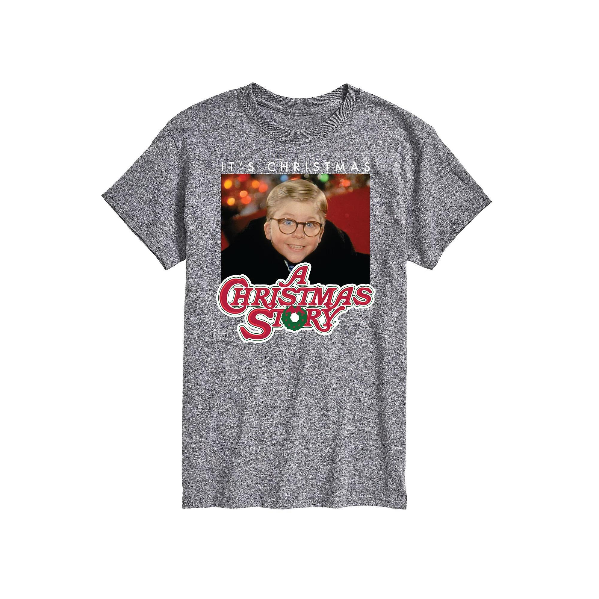 Mens A Christmas Story Its Christmas Ralph Graphic Tee Product Image
