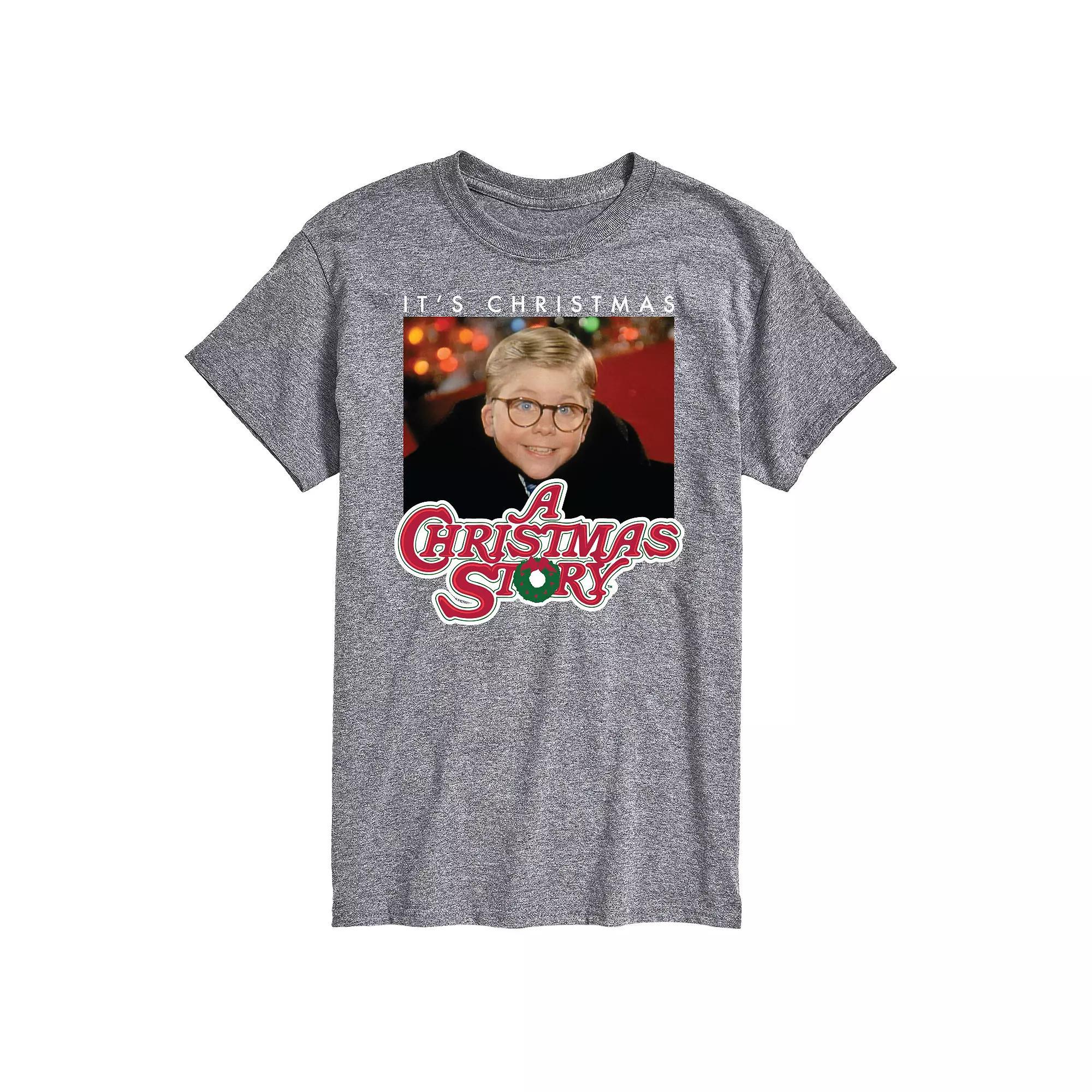 Mens A Christmas Story Its Christmas Ralph Graphic Tee Product Image
