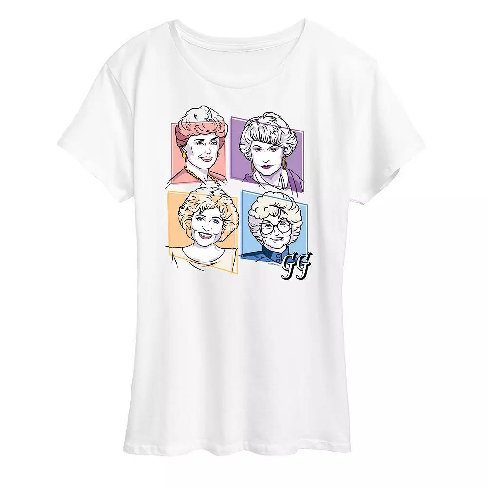 Plus Hummingbird And Dandelion Graphic Tee, Womens Product Image