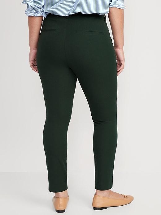 High-Waisted Pixie Skinny Ankle Pants Product Image
