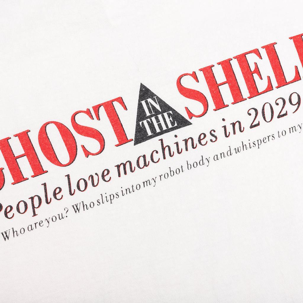 Saint Michael x Ghost In The Shell S/S Tee - White Male Product Image