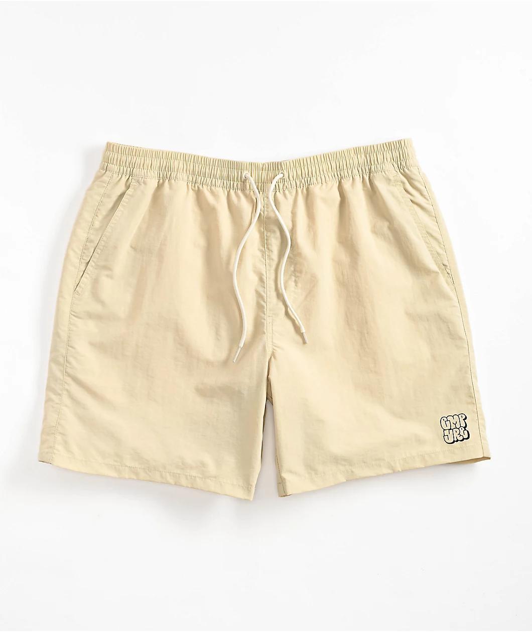 Empyre Squiggle Floater Pink & Yellow Board Shorts Product Image