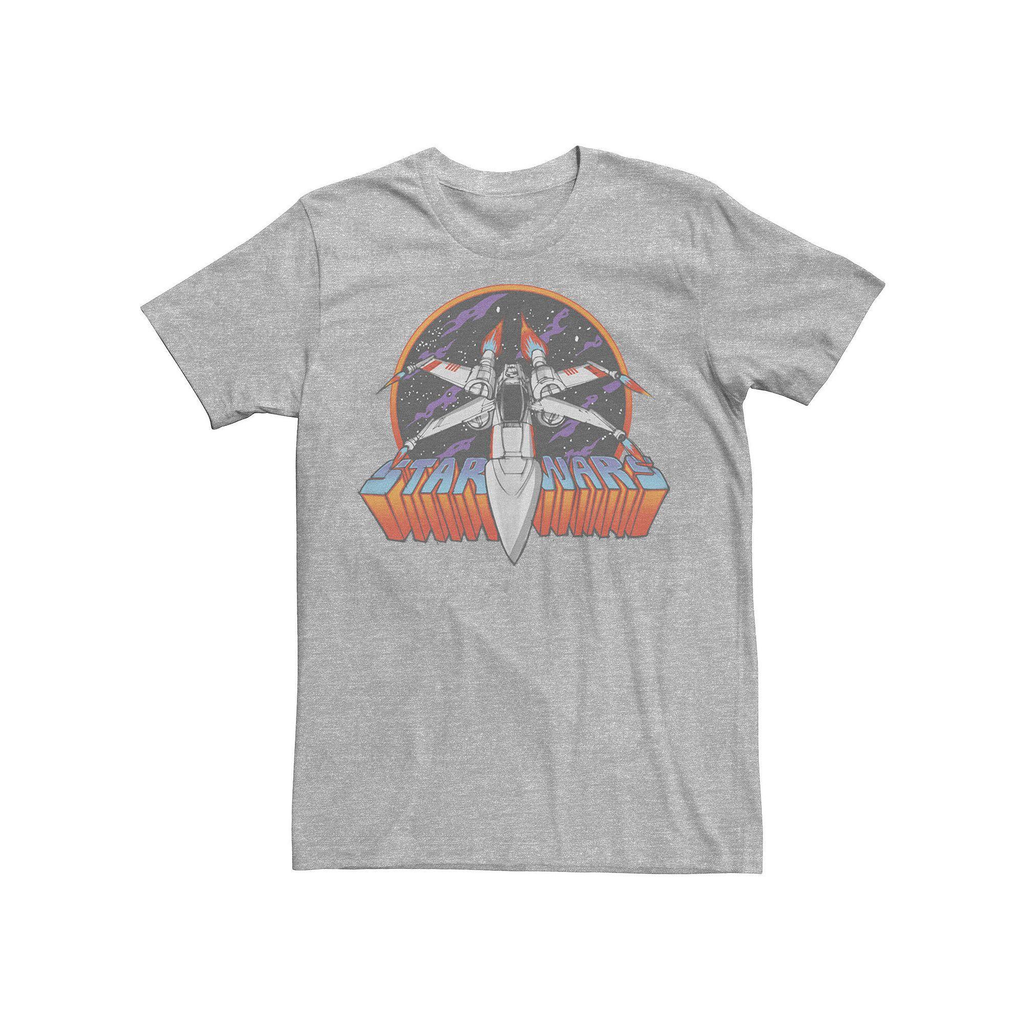 Men's Star Wars Sketchy Sketch Vintage Graphic Tee, Size: Medium, Athletic Grey Product Image