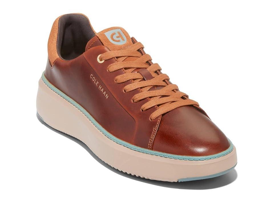 Cole Haan Mens GrandPr Topspin Leather Sneakers Product Image