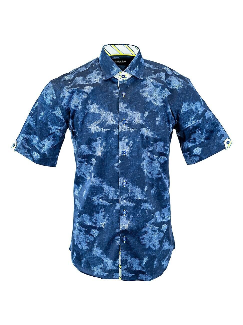 Mens Galileo Night Sky Sport Shirt Product Image