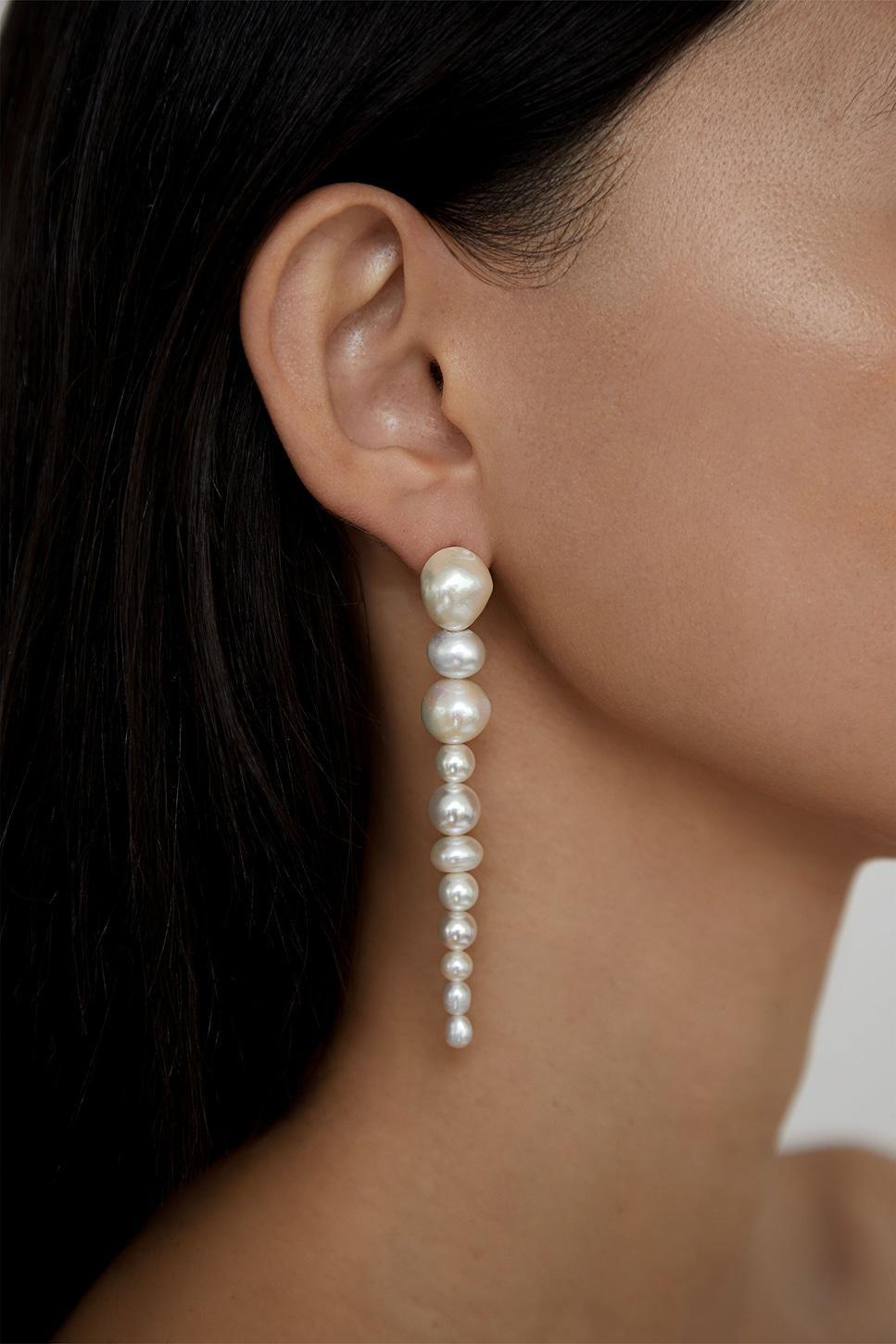 Pema Pearl Earring SHASHI Product Image
