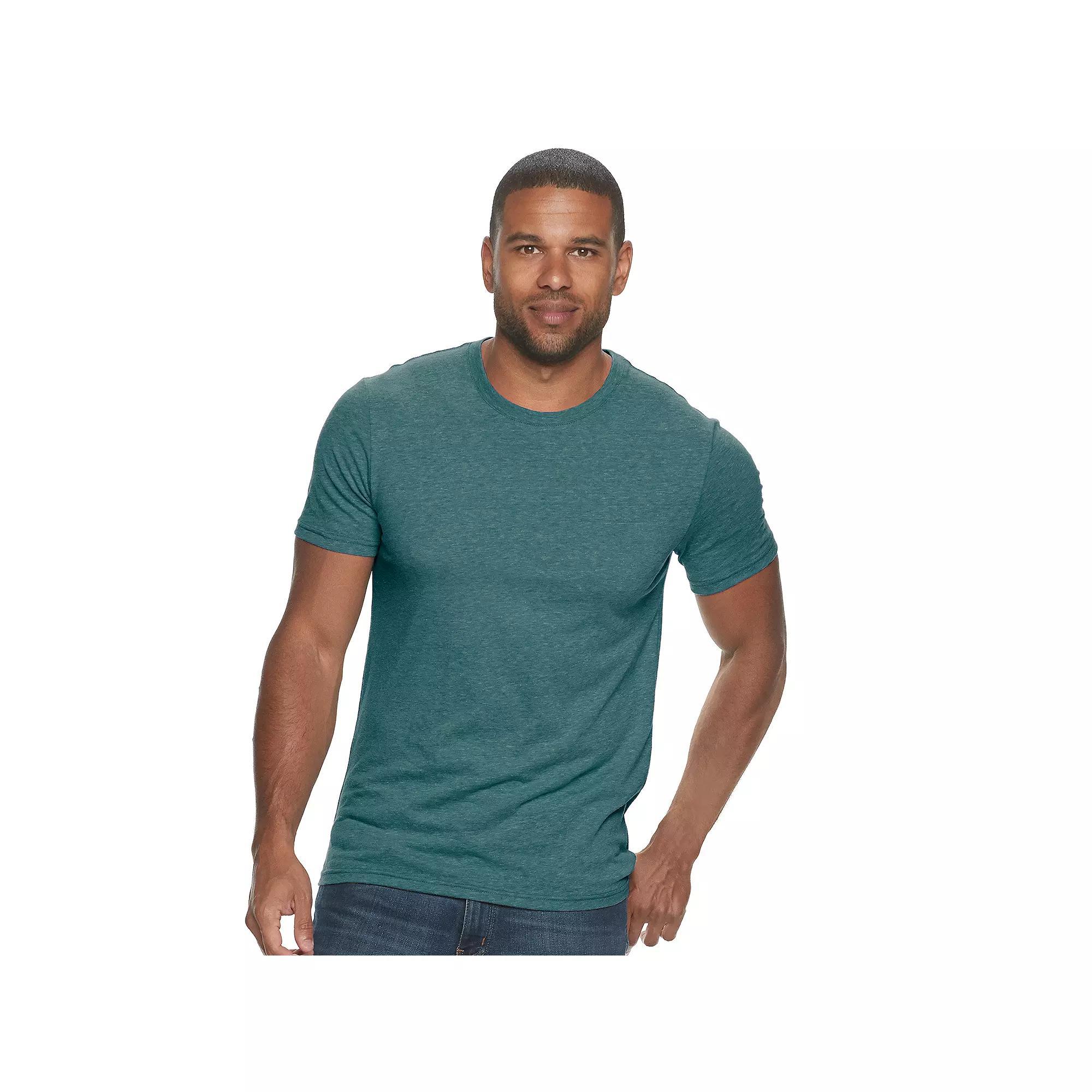 Men's Sonoma Goods For Life® Supersoft Crewneck Tee, Size: Medium, Red Product Image