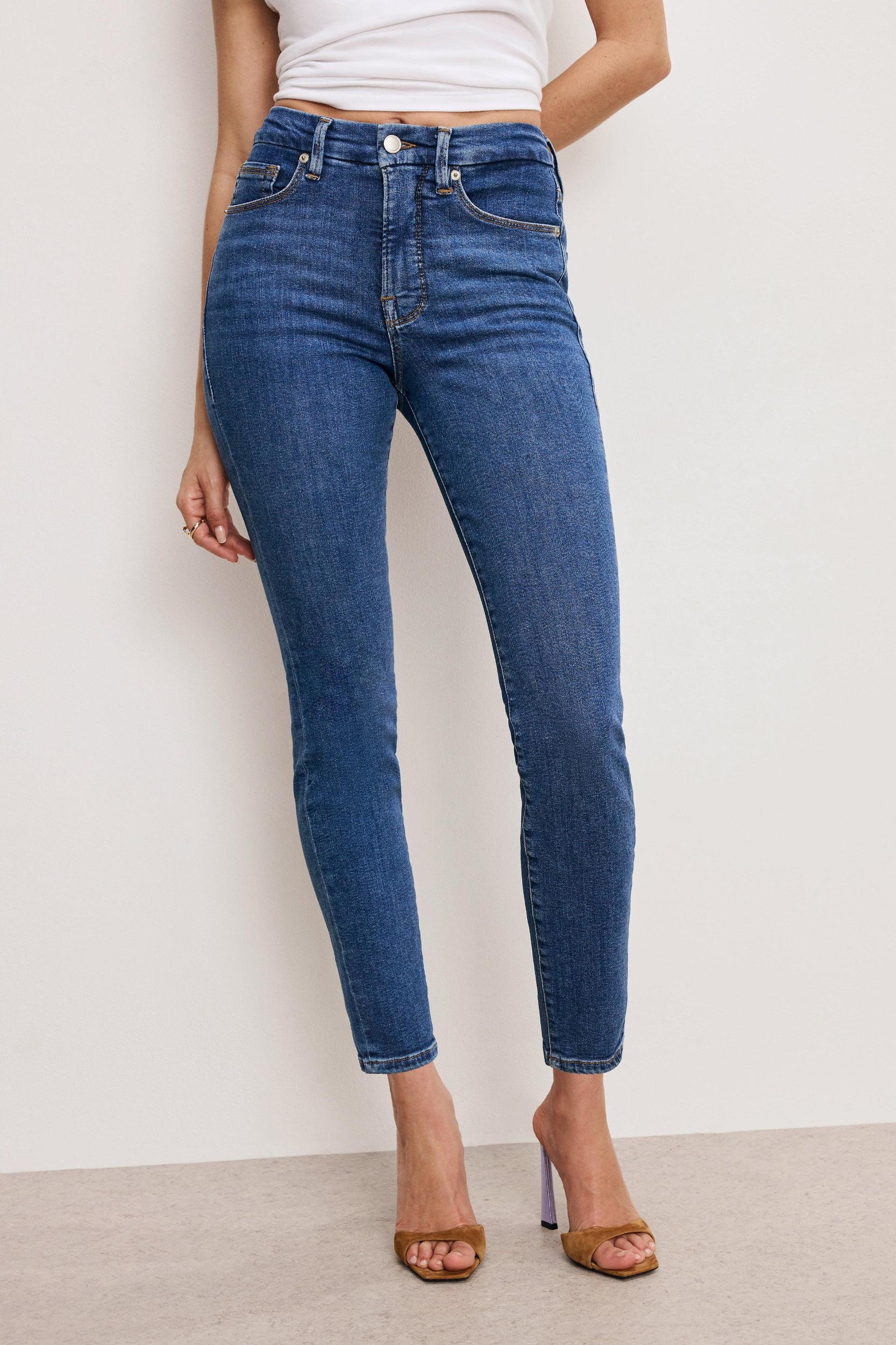GOOD LEGS SKINNY CROPPED JEANS | BLUE615 Product Image