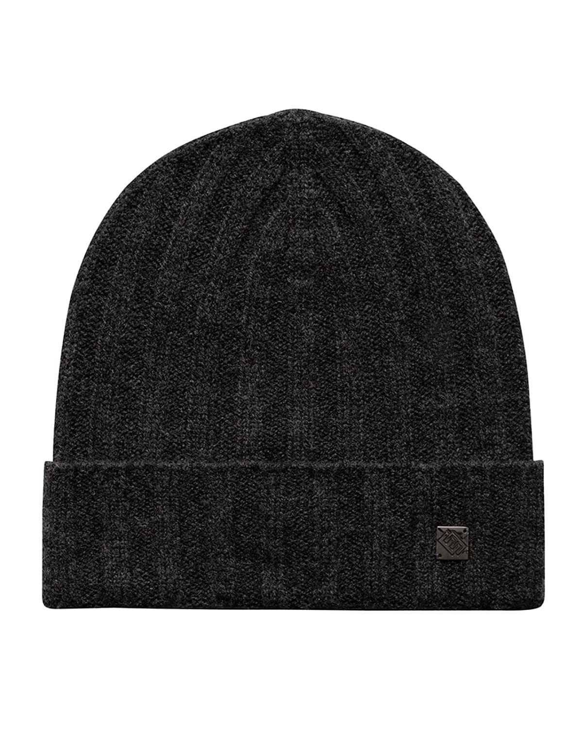 Mens Rib-Knit Cashmere Beanie Product Image