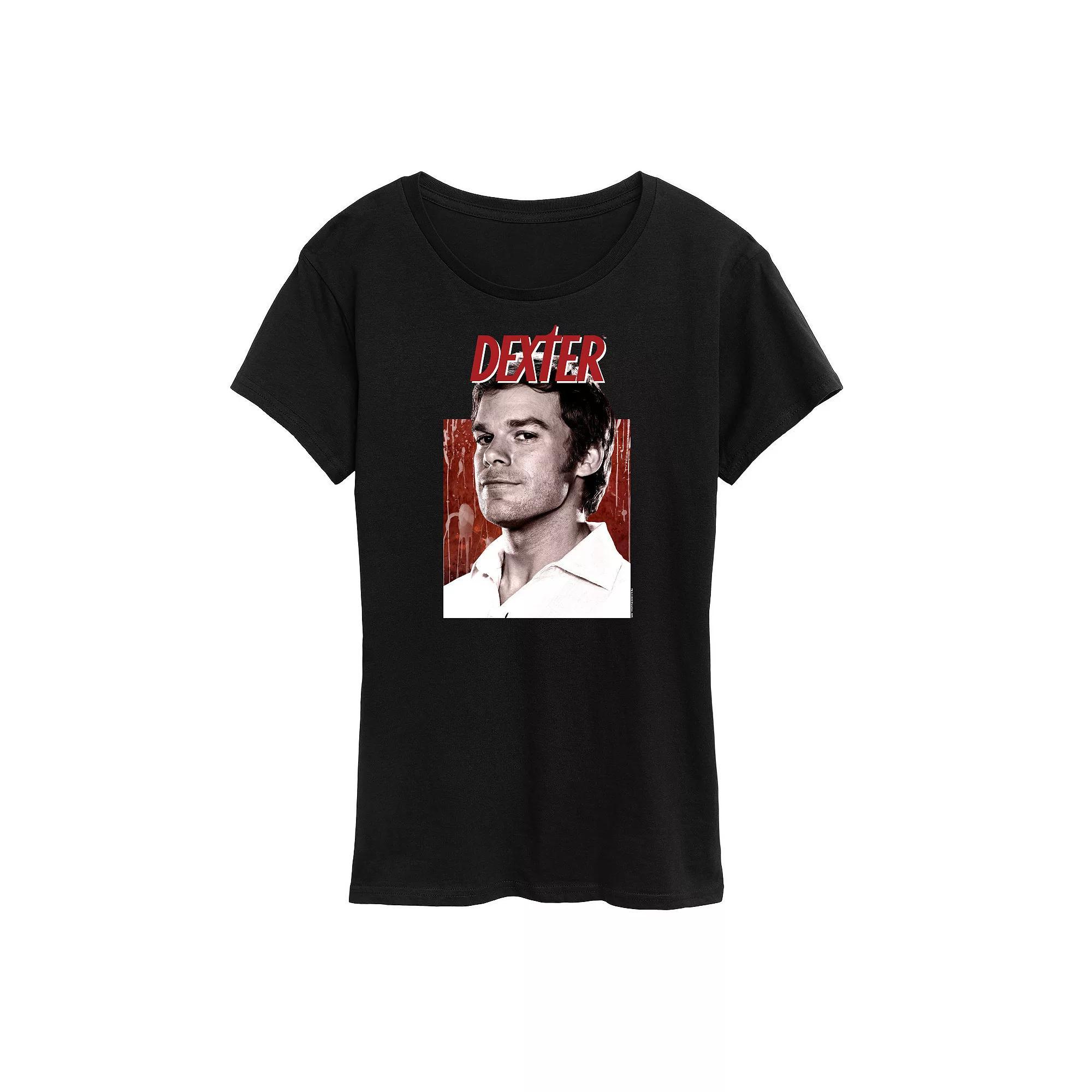 Womens Dexter Portrait Graphic Tee, Girls Product Image