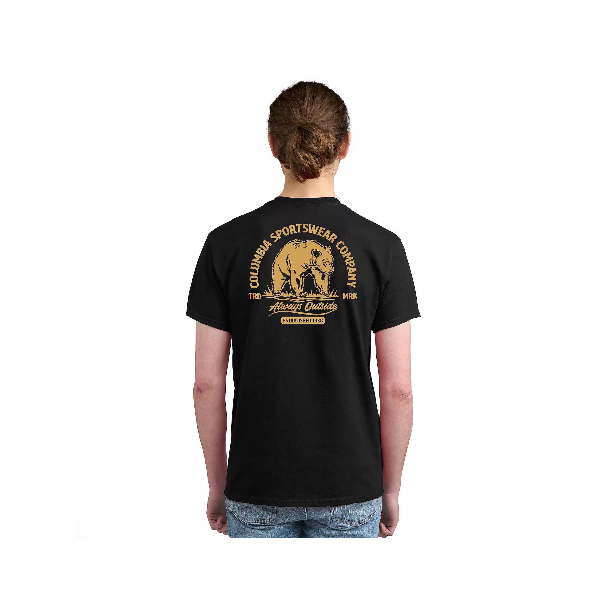 Mens Columbia Short Sleeve Graphic Tee Product Image