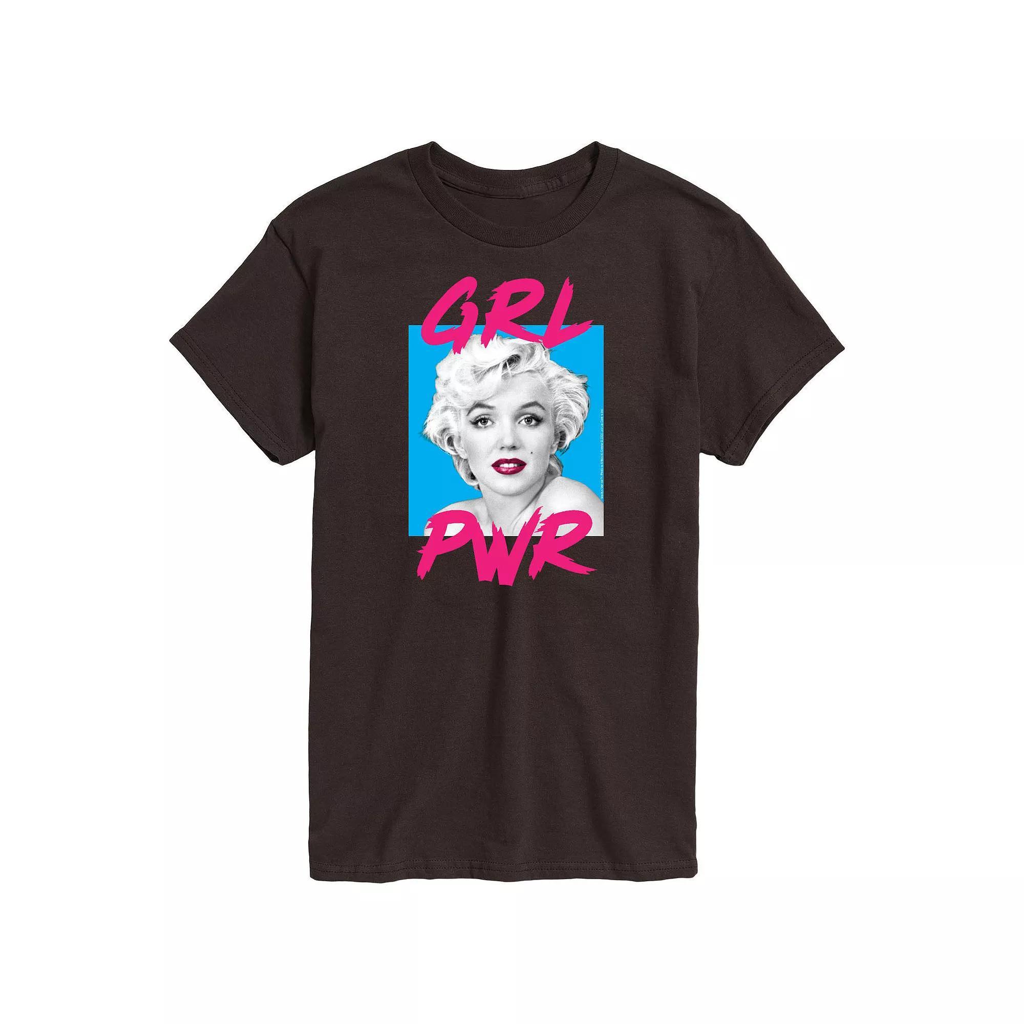 Mens Marilyn Monroe GRL PWR Tee Product Image
