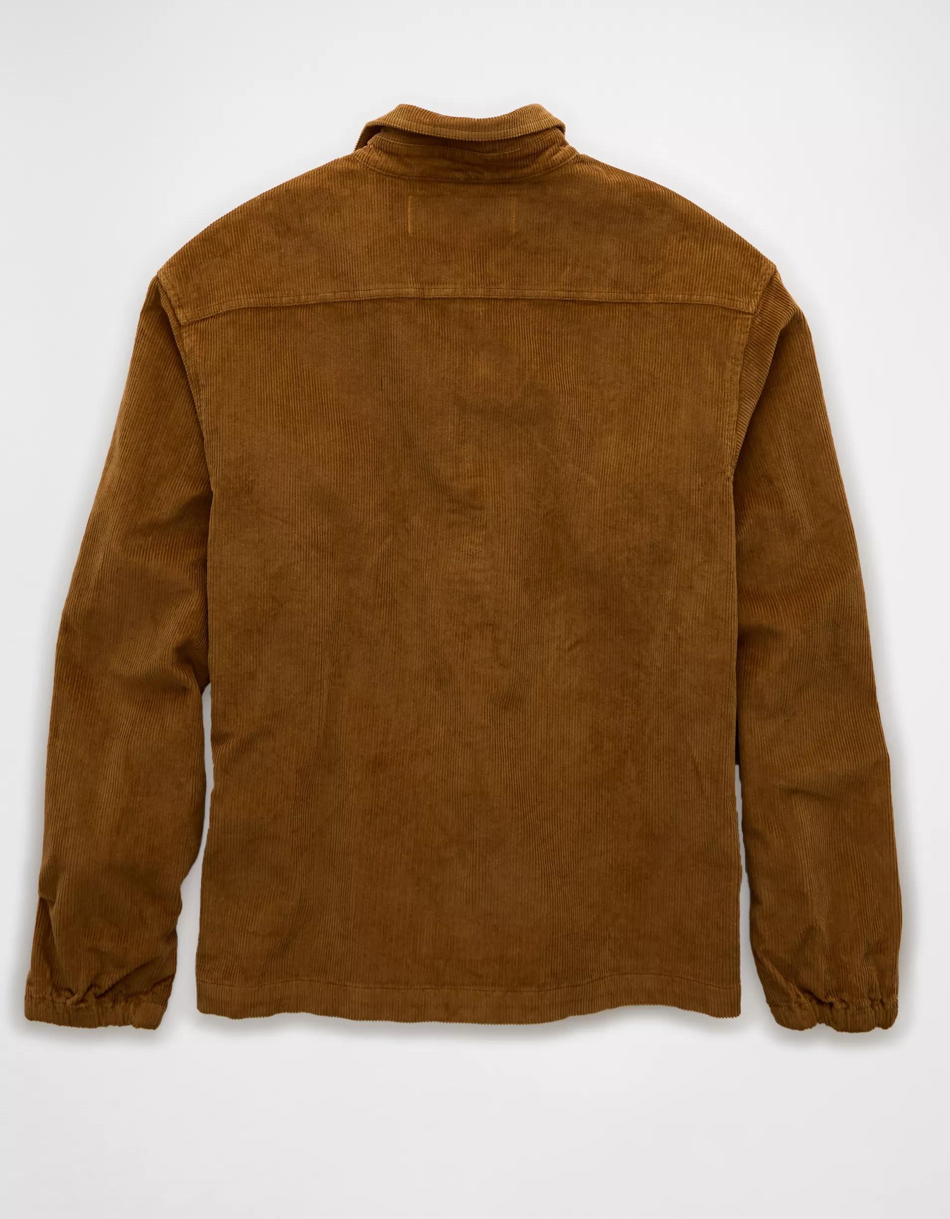 Timberland x AE Corduroy Popover Shirt Product Image