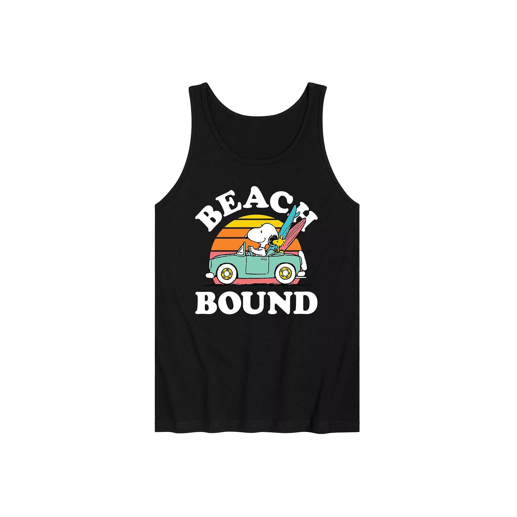 Mens Peanuts Beach Bound Tank Top Product Image