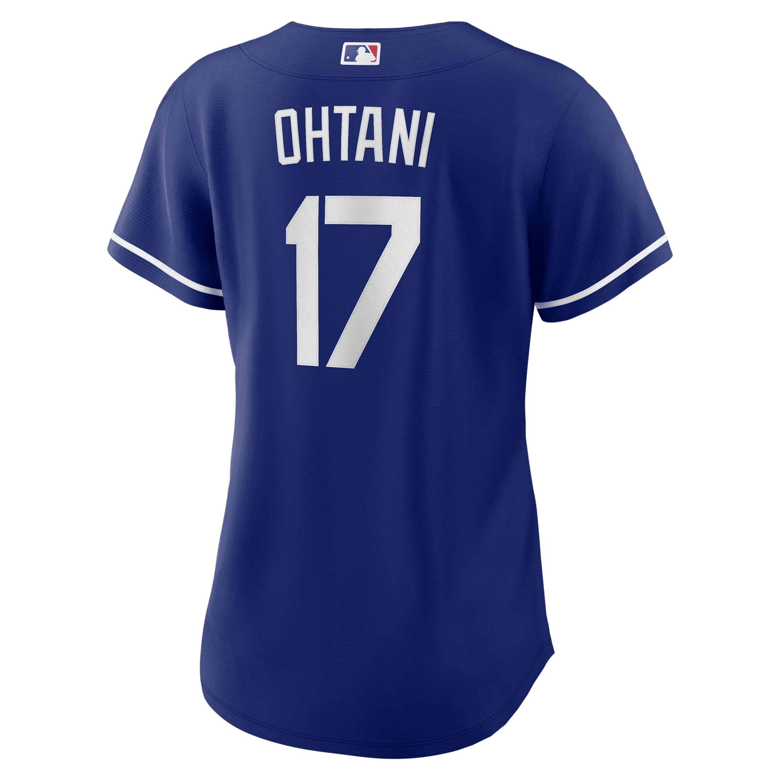 Shohei Ohtani Los Angeles Dodgers Nike Womens MLB Replica Jersey | T773LDRSLD7-S14 Product Image