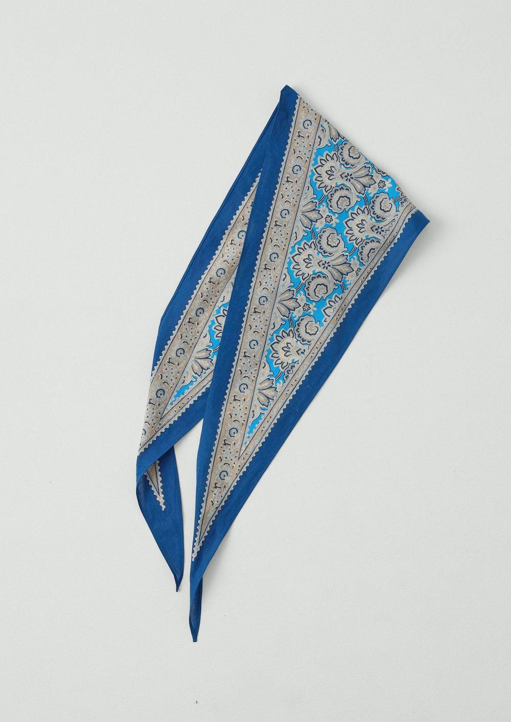 Paisley Print Cotton Bandana | Nasturtium Product Image