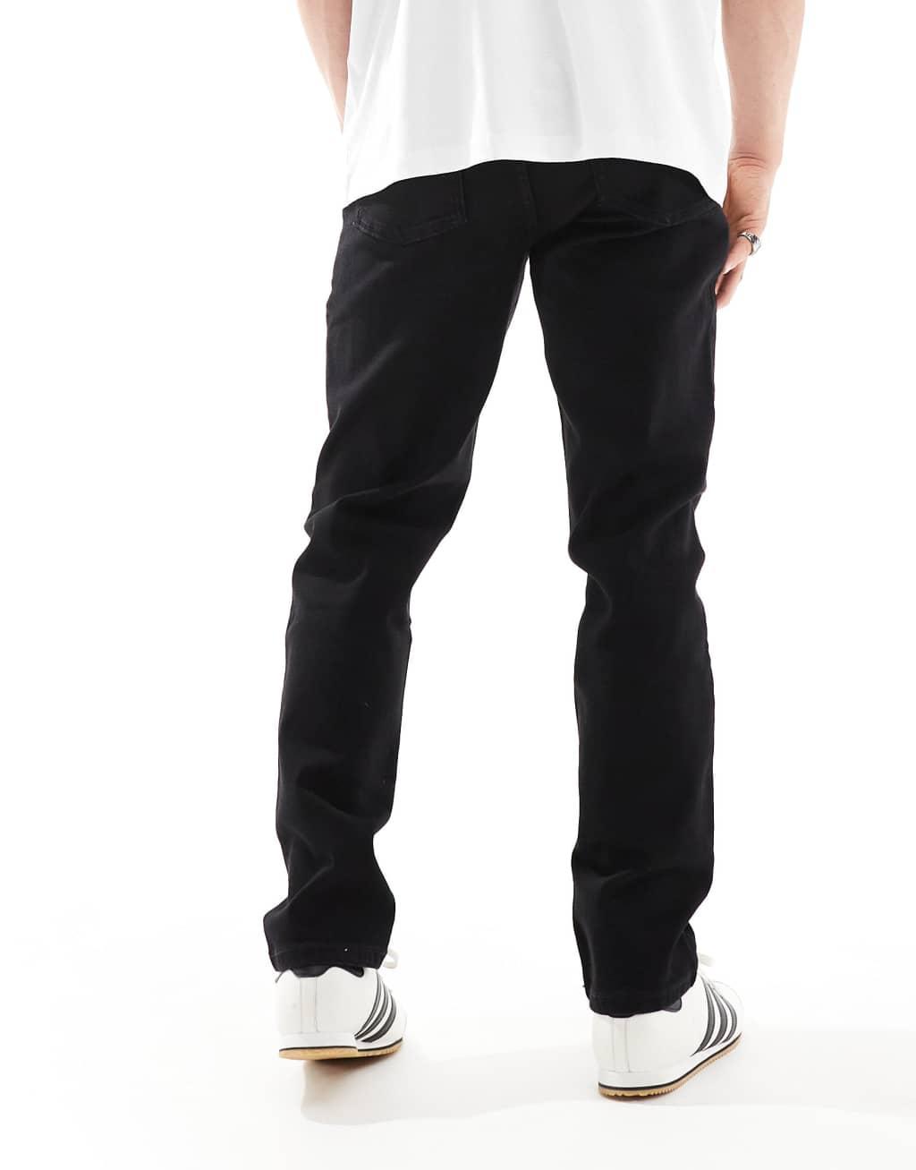 Farah Norwood loose jeans in black  Product Image