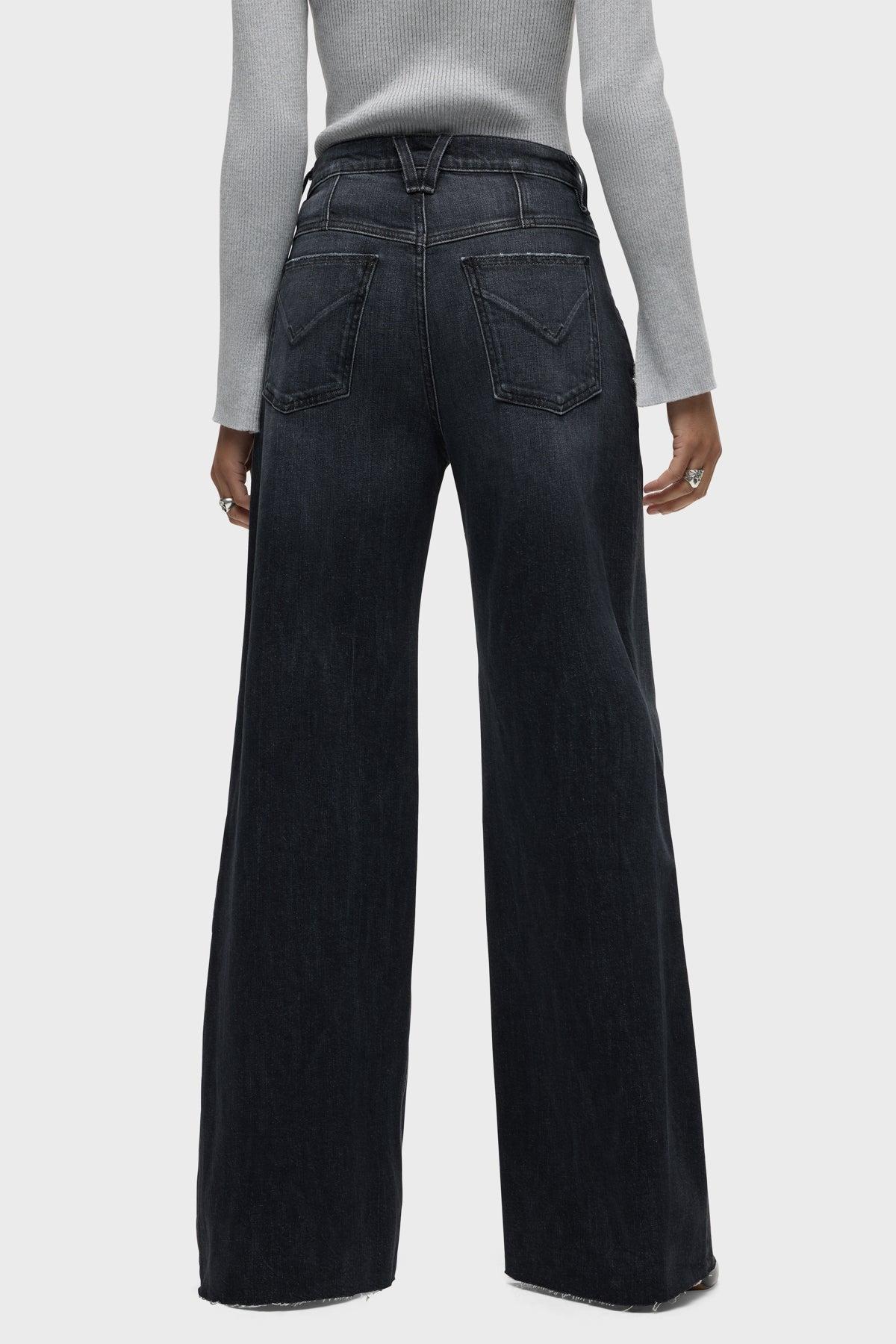 Jodie Seamed Front Yoke Wide Leg Jean Female Product Image