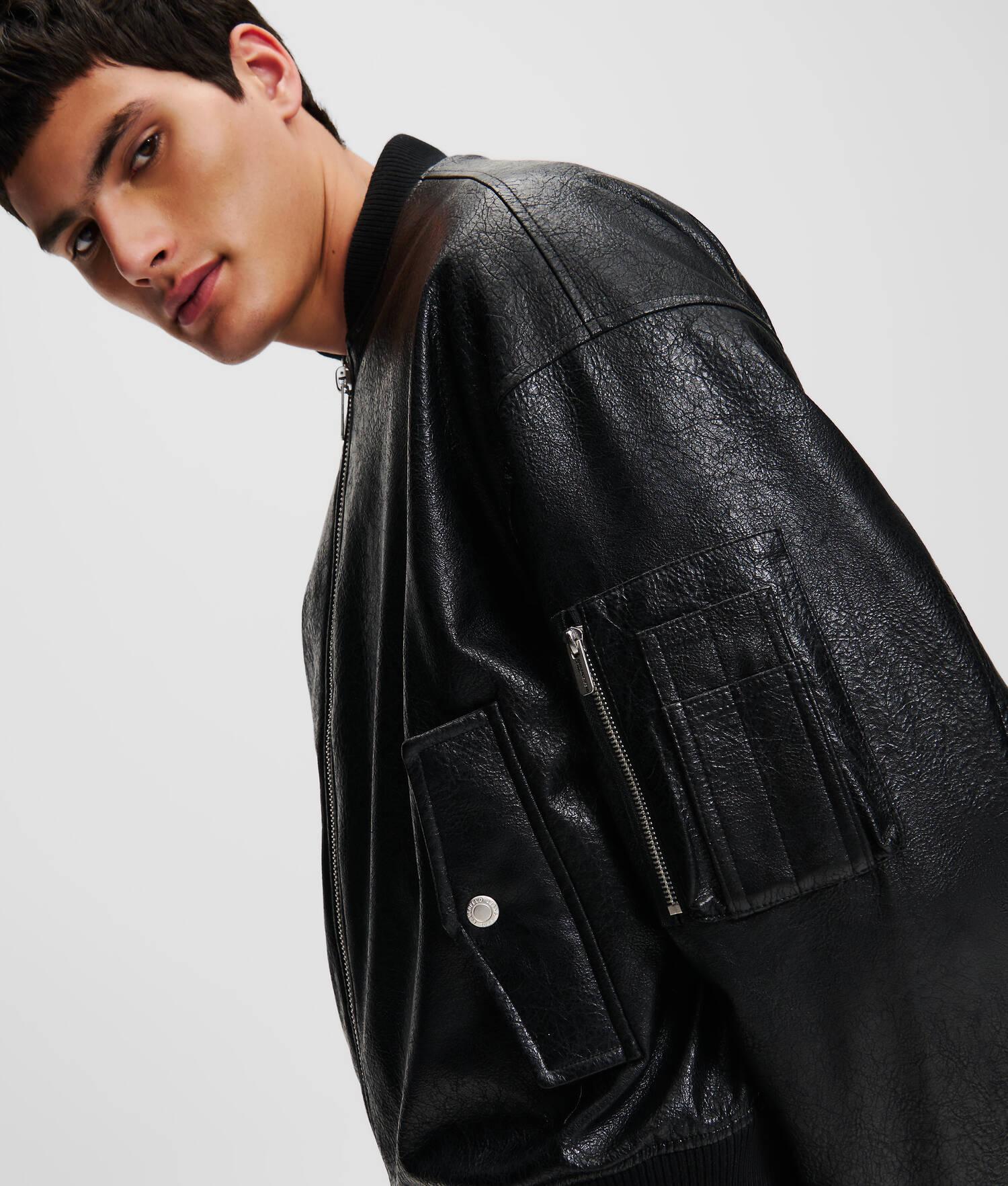 KLJ COATED BOMBER JACKET Product Image