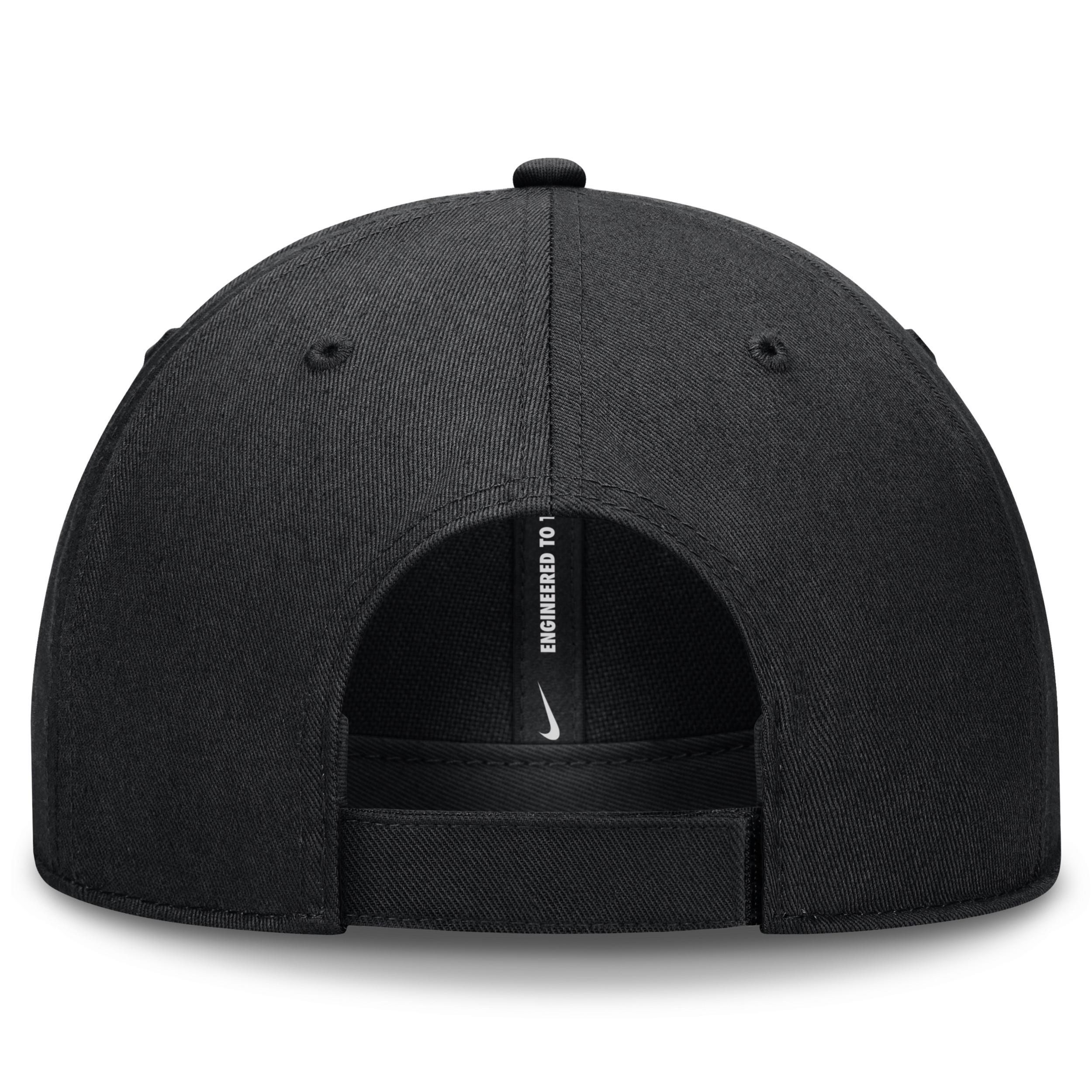Mens Nike Charcoal Stanford Cardinal Core Rise Vault Performance Adjustable Hat Product Image