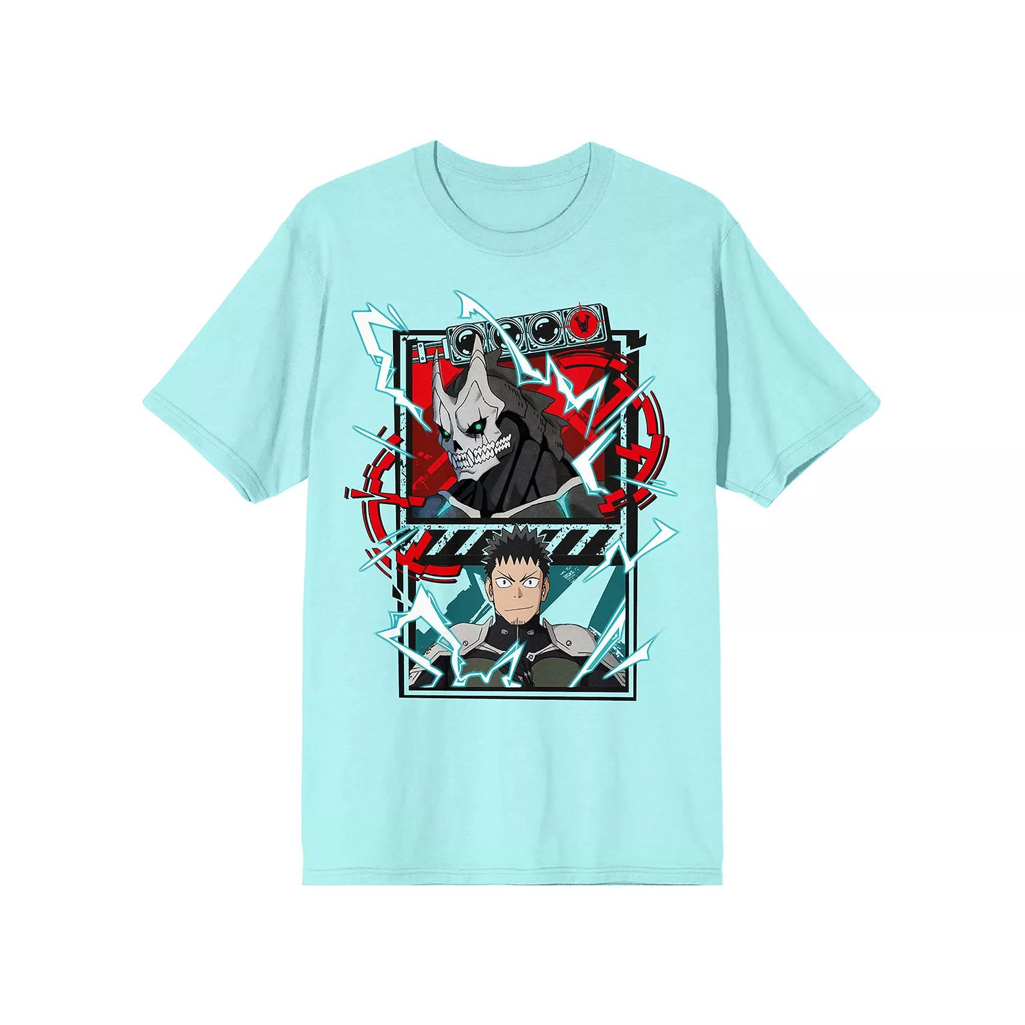 Men's Kaiju No. 8 Kafka Hibino Graphic Tee, Size: XXL, Blue Product Image