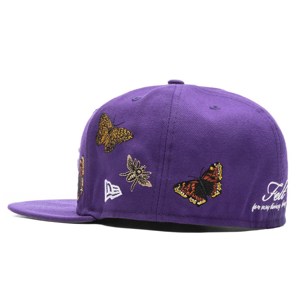 New Era x NBA x FELT 59FIFTY Fitted - Los Angeles Lakers Male Product Image