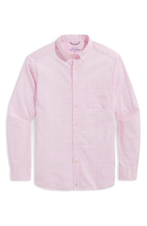 Mens On-The-Go Brrr Gingham Shirt Product Image