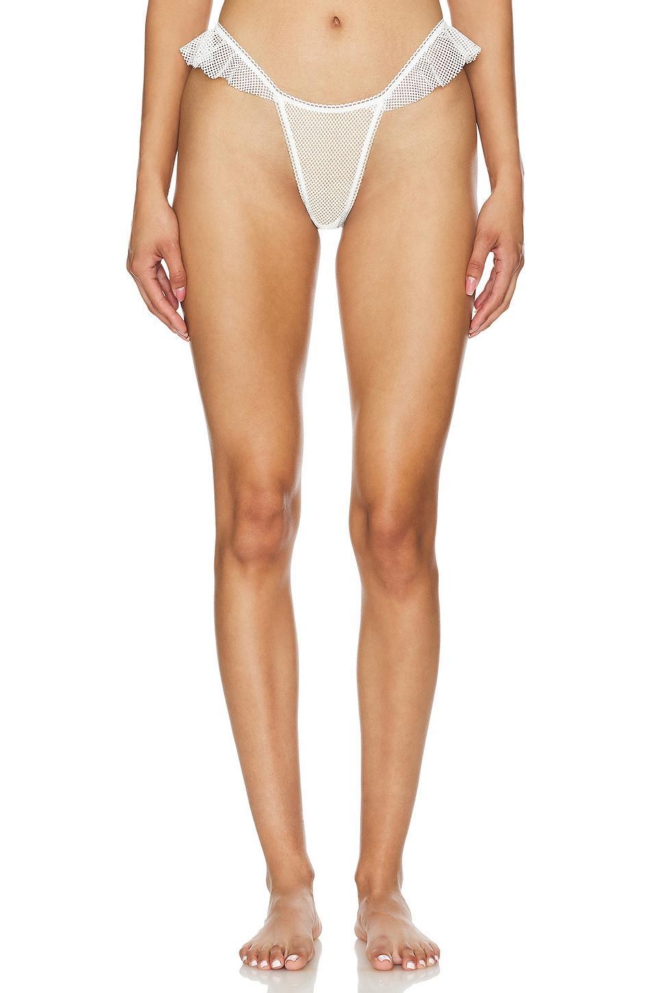 Nothing But Net Ruffle Thong Only Hearts Product Image