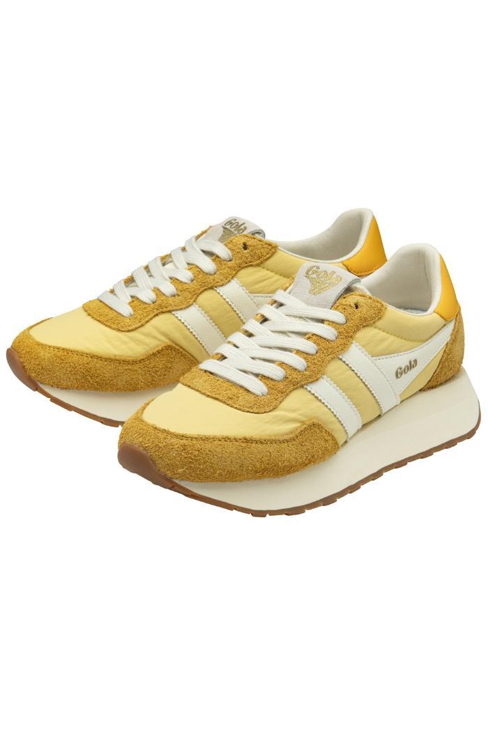 Gola Classics Women's Arizona Sneakers- Pollen/ Sun/ Off White Product Image