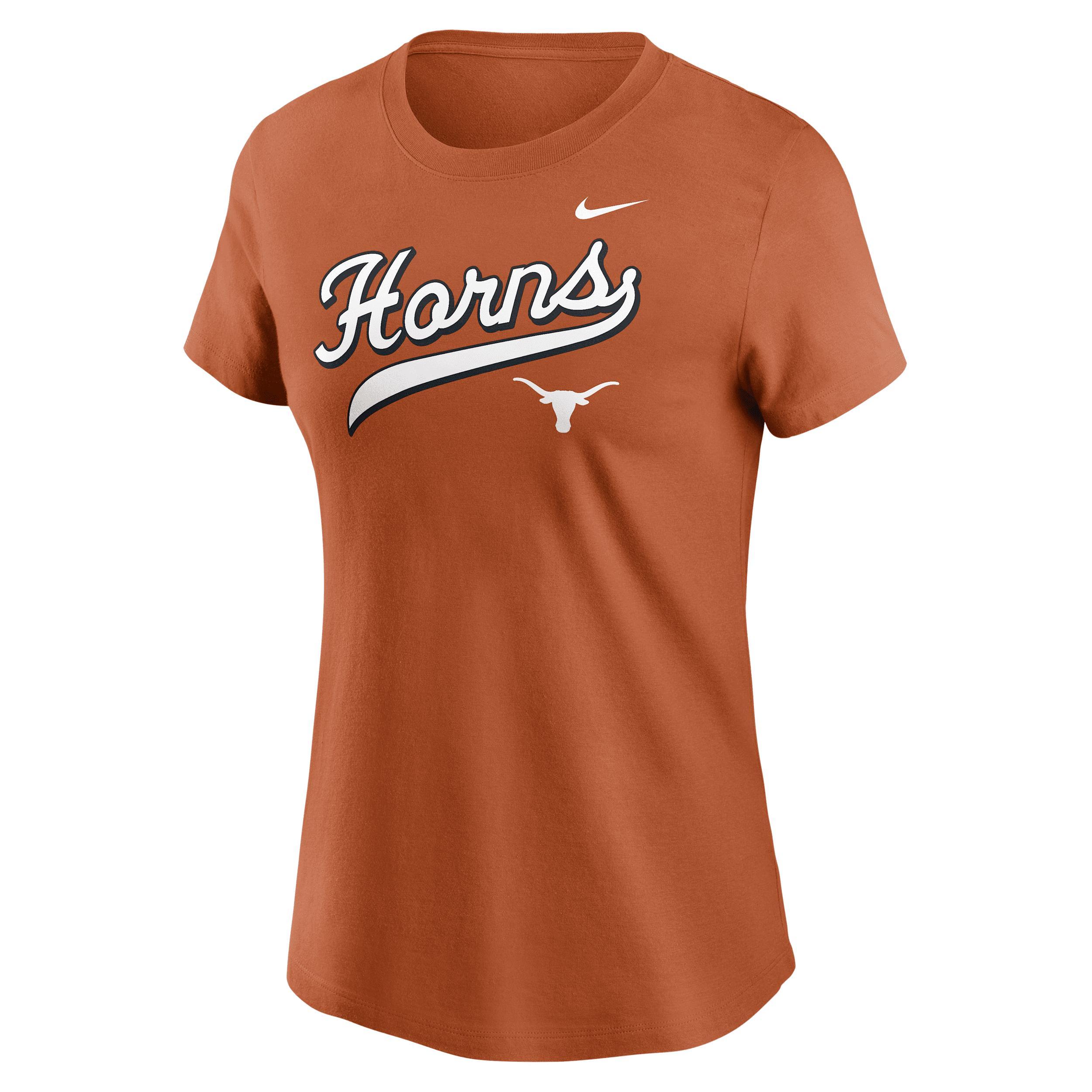 Texas Athletic Prep Arch Local Script Nike Women's College T-Shirt Product Image