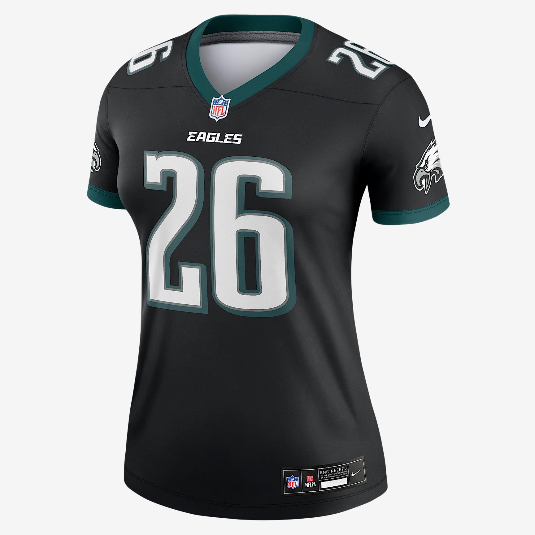 Saquon Barkley Philadelphia Eagles Women's Nike Dri-FIT NFL Legend Jersey Product Image