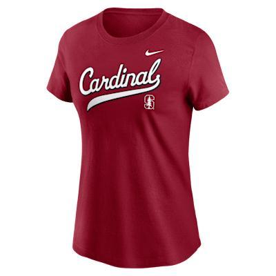 Stanford Athletic Prep Arch Local Script Women's Nike College T-Shirt Product Image