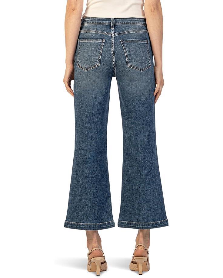 Meg High-Rise Wide Leg with Patch Pockets Regular Hem Product Image